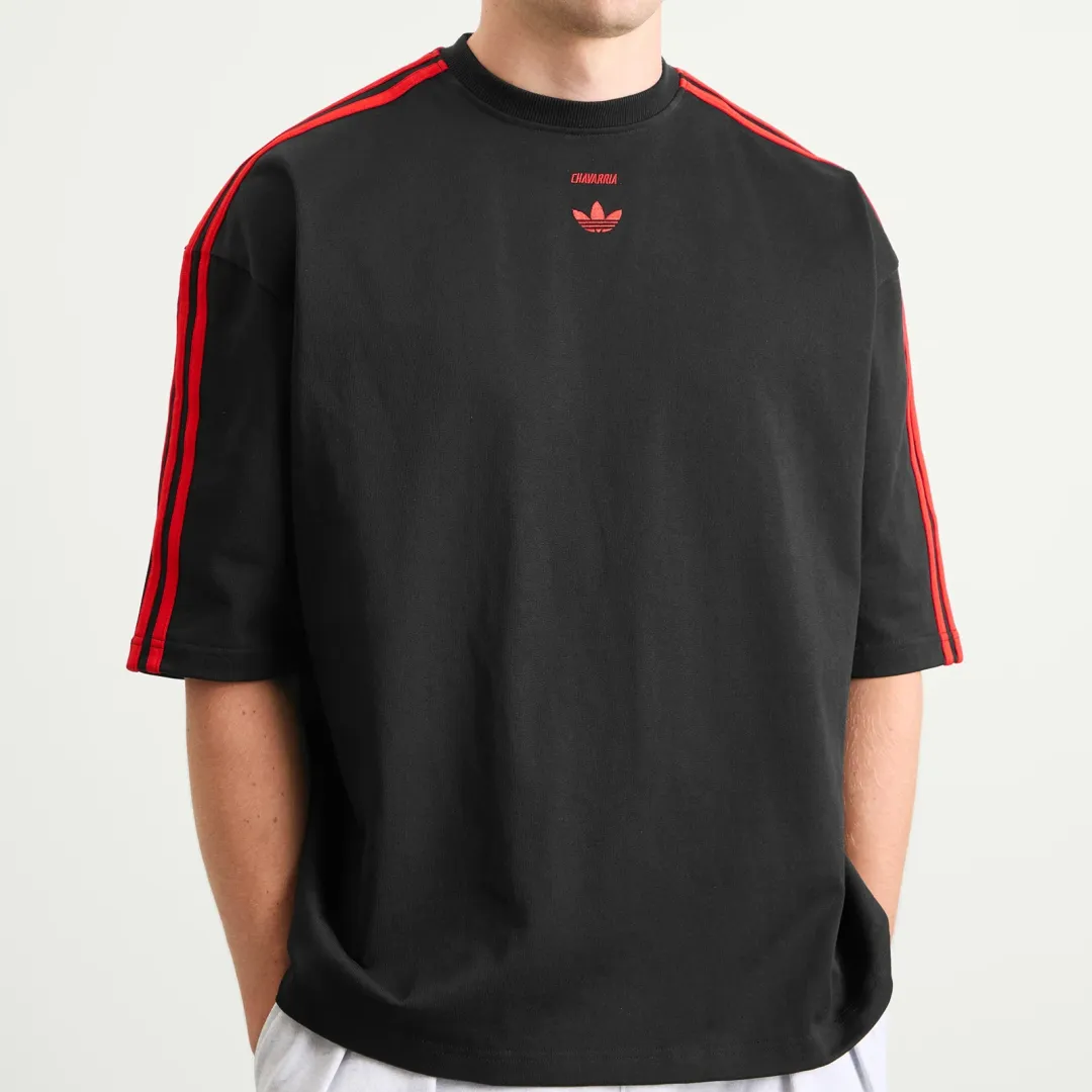 Adidas Men's x Willy Chavarria Ss T-Shirt Black | JW1447 | FOOTY.COM