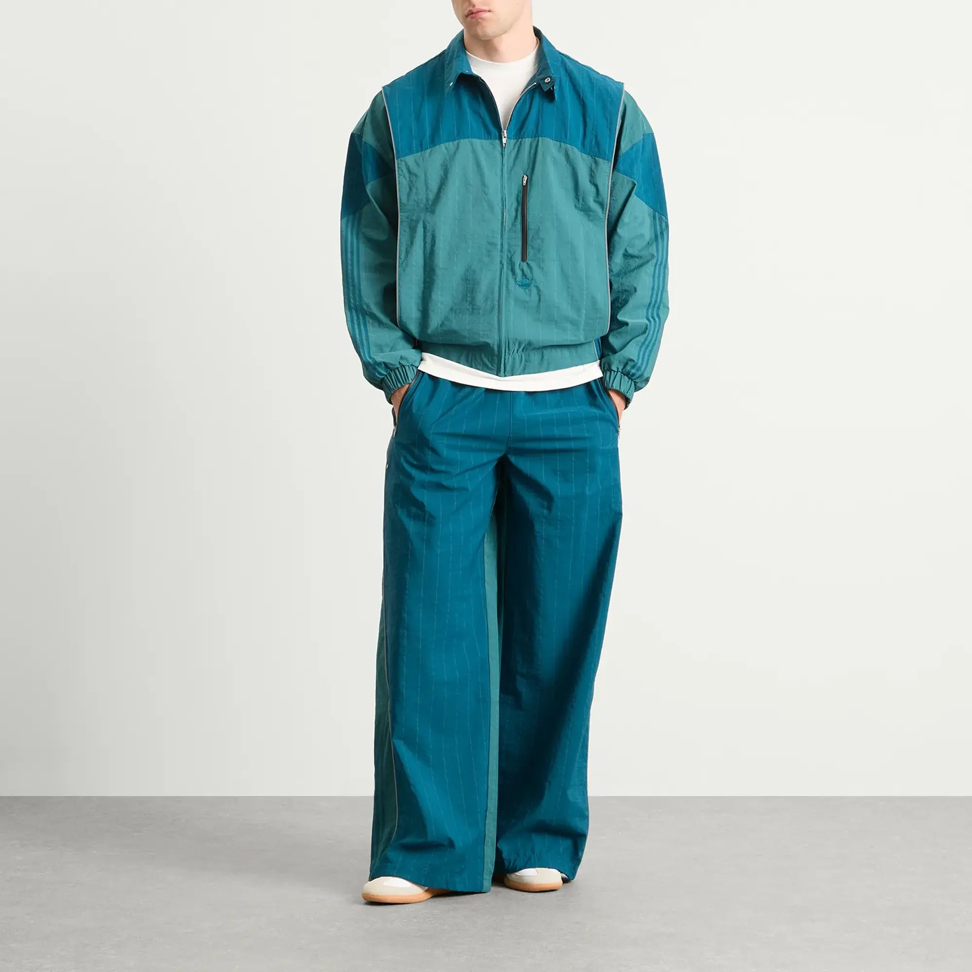 Adidas Men's OG LA Wind Jacket Tech Mineral