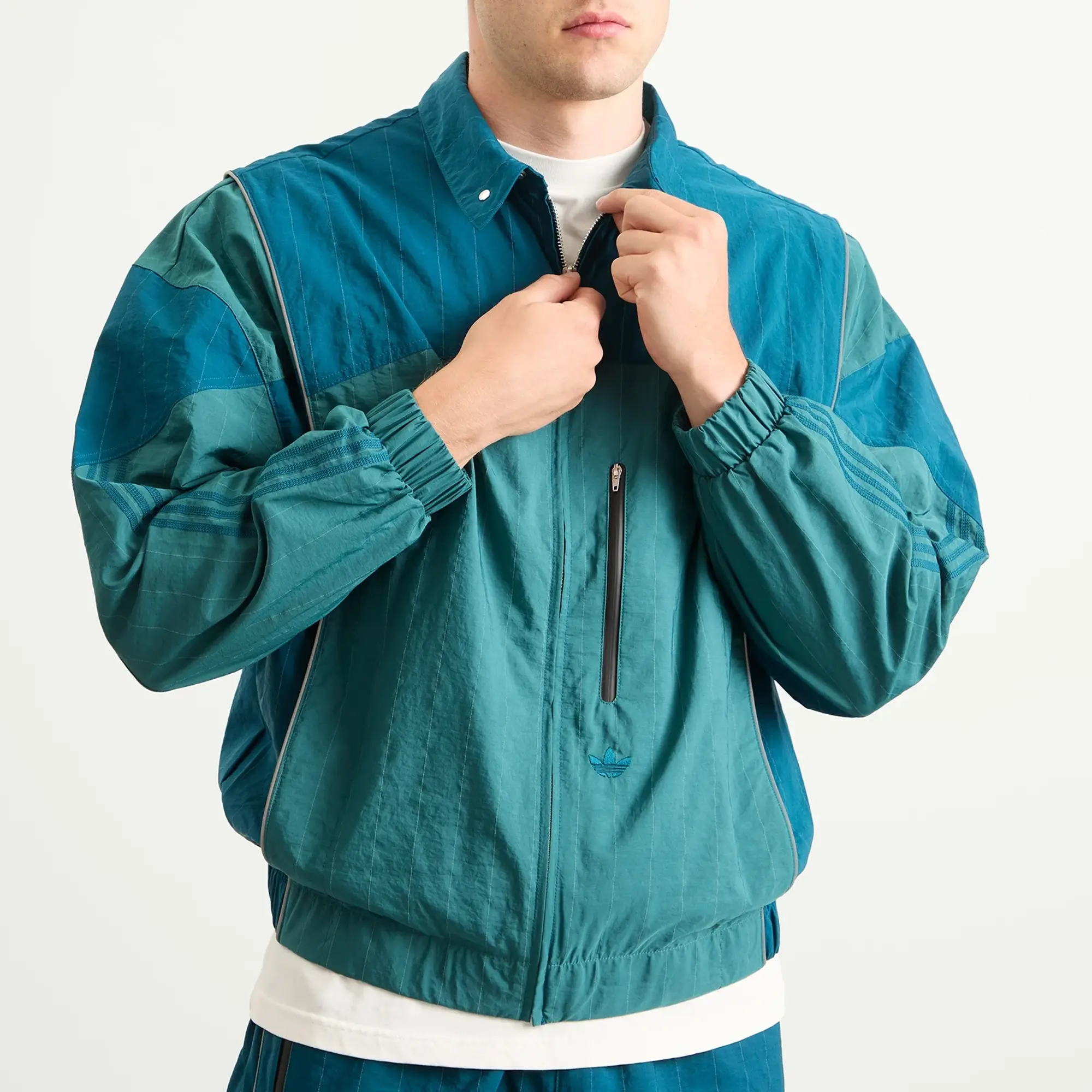 Adidas Men's OG LA Wind Jacket Tech Mineral