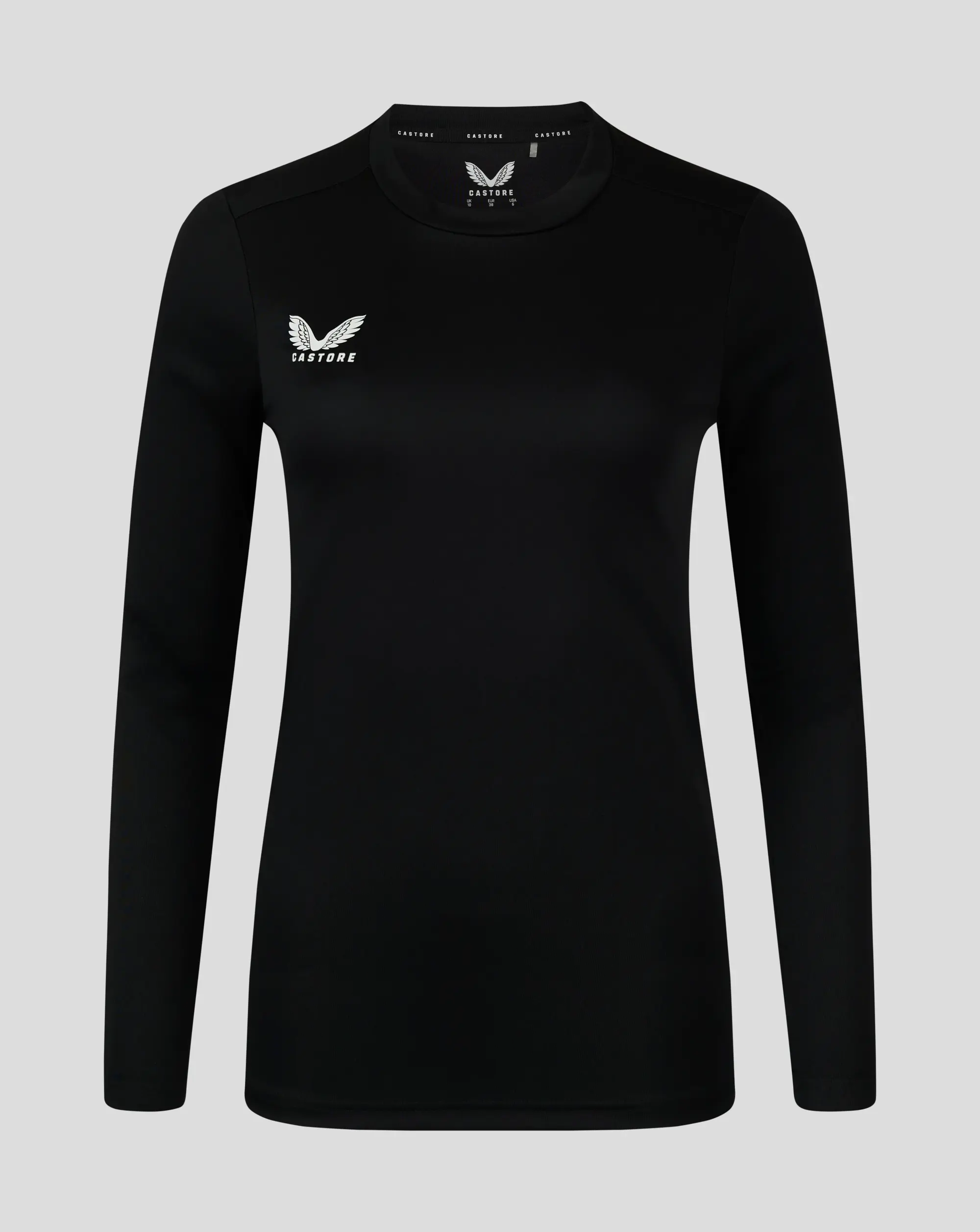 Castore Womens Long Sleeve Performance Tee - Caviar