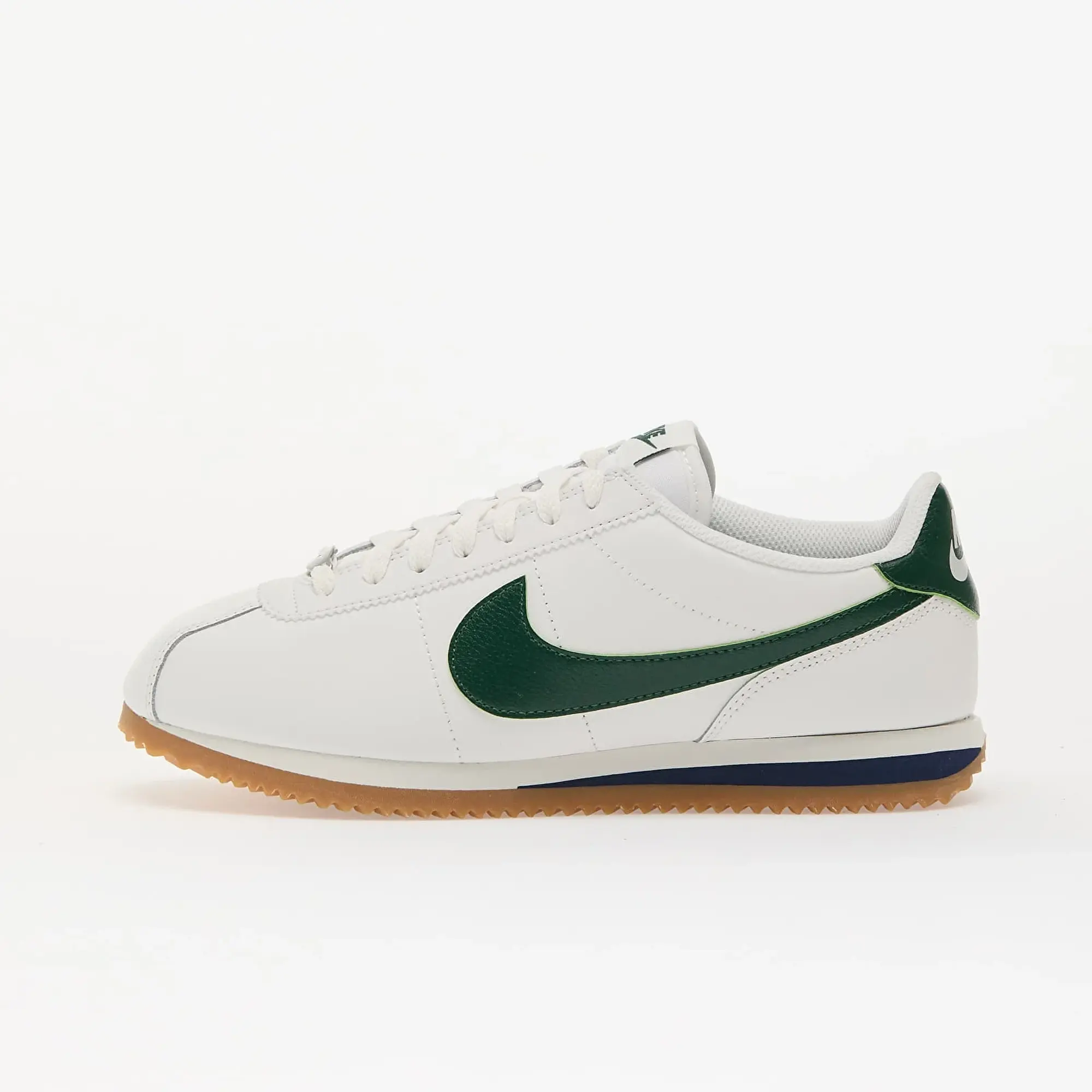 Sneakers Nike Cortez Summit White/ Fir-Midnight Navy-Mtlc Silver-Gum Lt Brown Eur 40.5