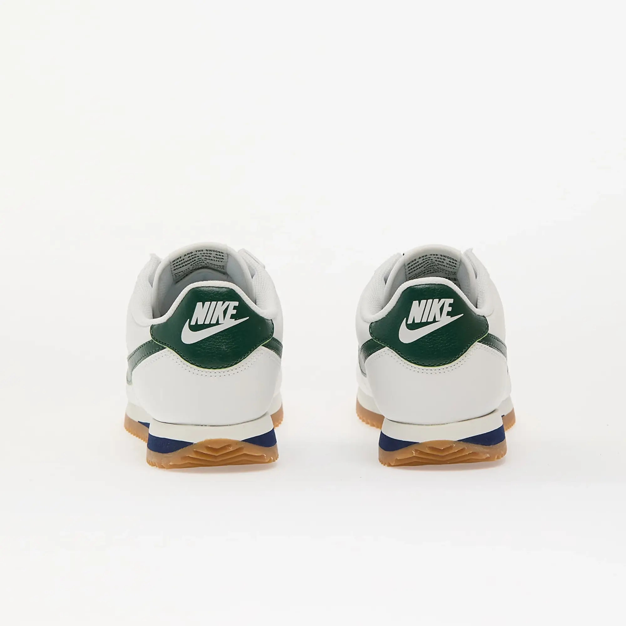 Sneakers Nike Cortez Summit White/ Fir-Midnight Navy-Mtlc Silver-Gum Lt Brown Eur 40.5