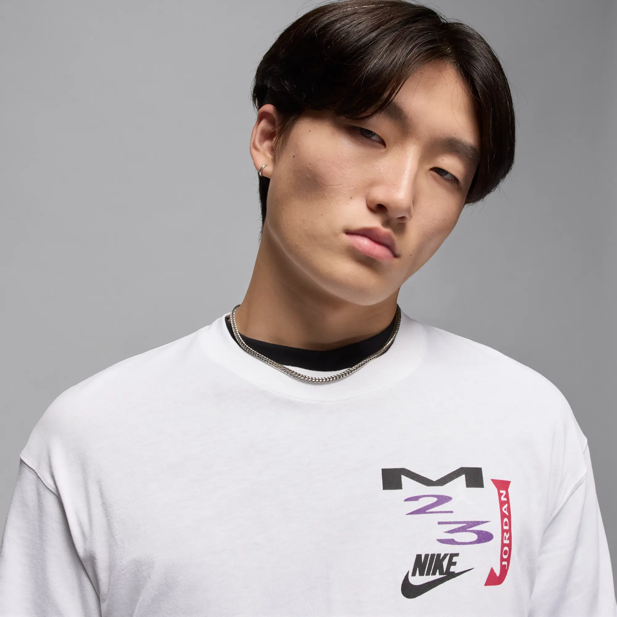 Nike Jordan Flight Women's Oversized Graphic T-Shirt - White - Cotton