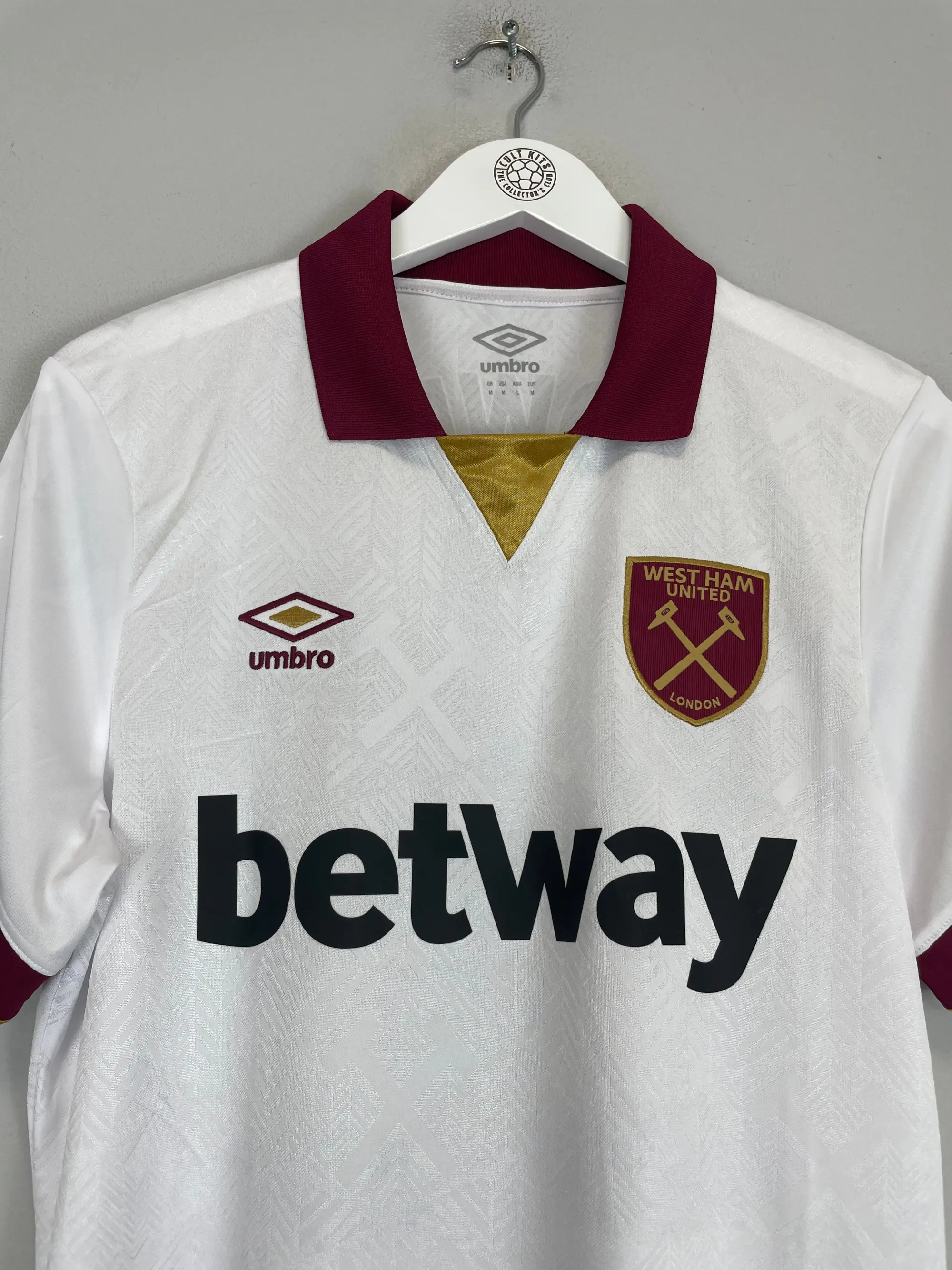 2024/25 WEST HAM BOWEN #20 THIRD SHIRT (M) UMBRO | Cult Kits
