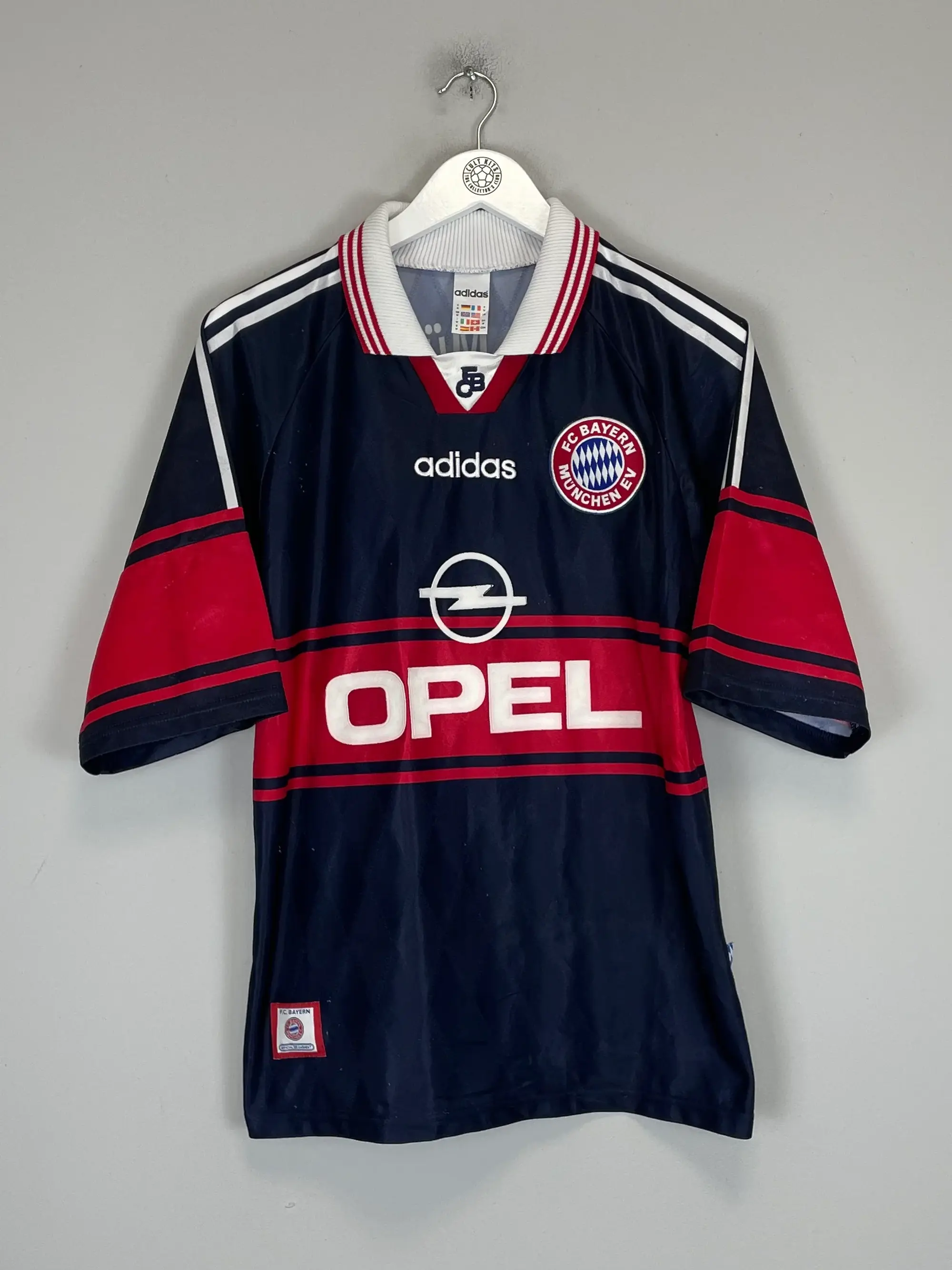 1997/99 BAYERN MUNICH SCHOLL #7 HOME SHIRT (M) ADIDAS | Cult Kits