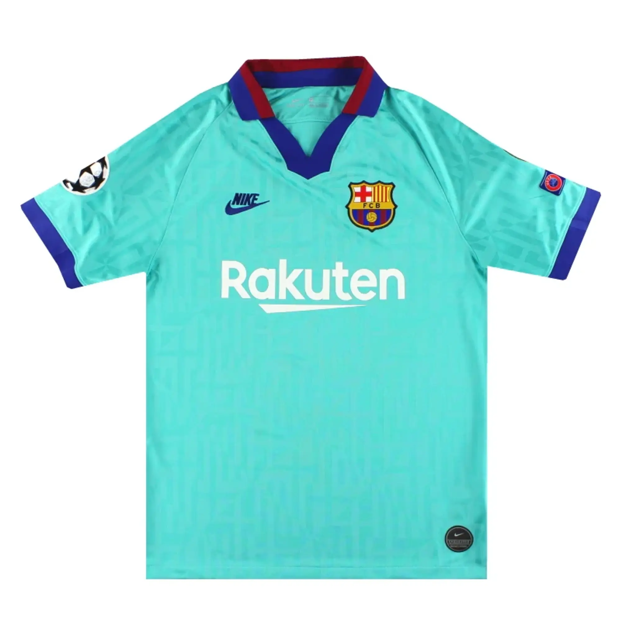 2019-20 Barcelona Nike CL Third Shirt M - Barcelona / Excellent / Medium