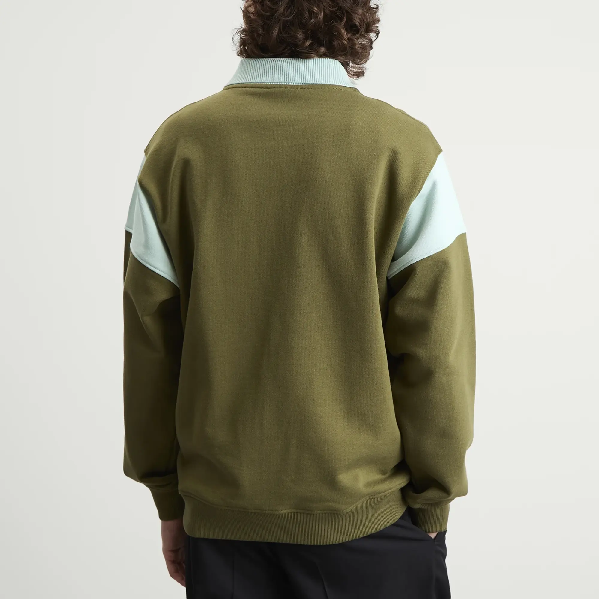 Drôle de Monsieur Men's Logo Braided Polo Shirt Light Khaki