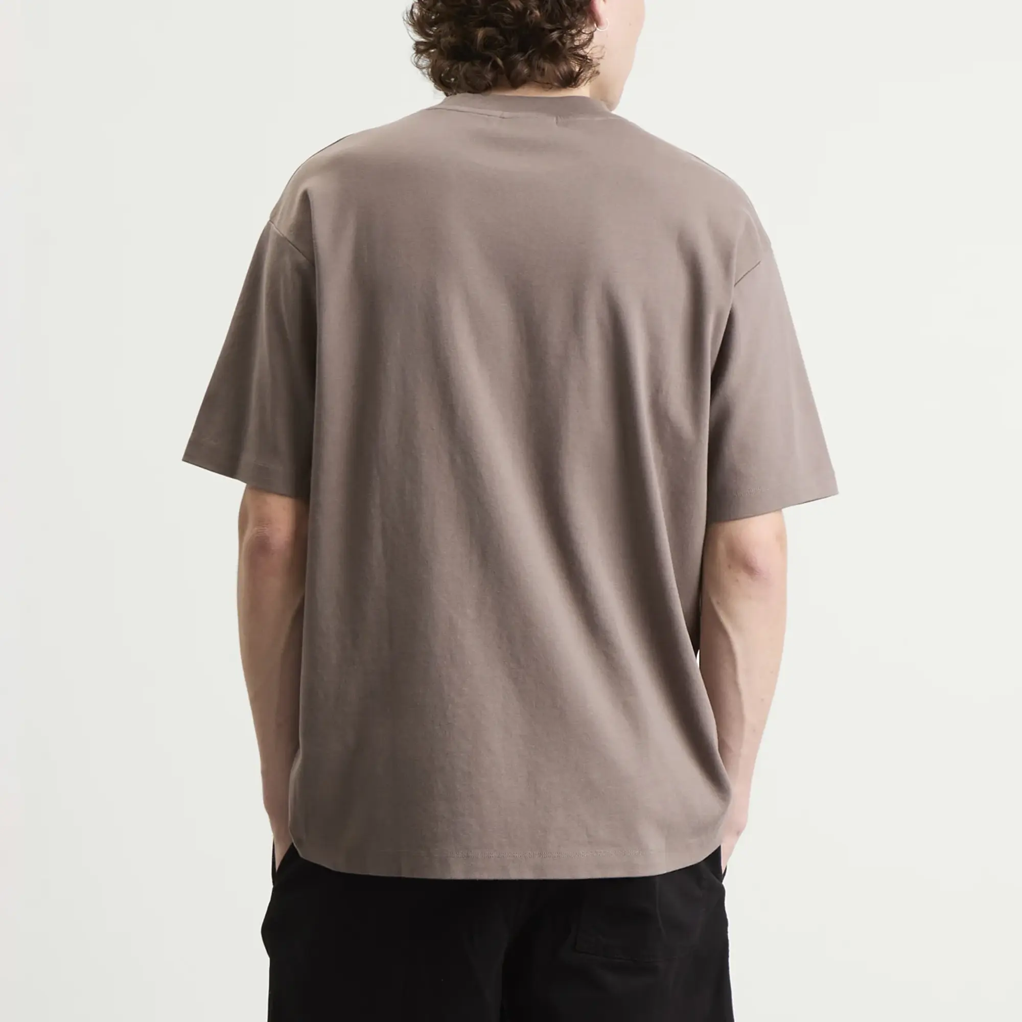 Drôle de Monsieur Men's Grand Hotel T-Shirt Taupe