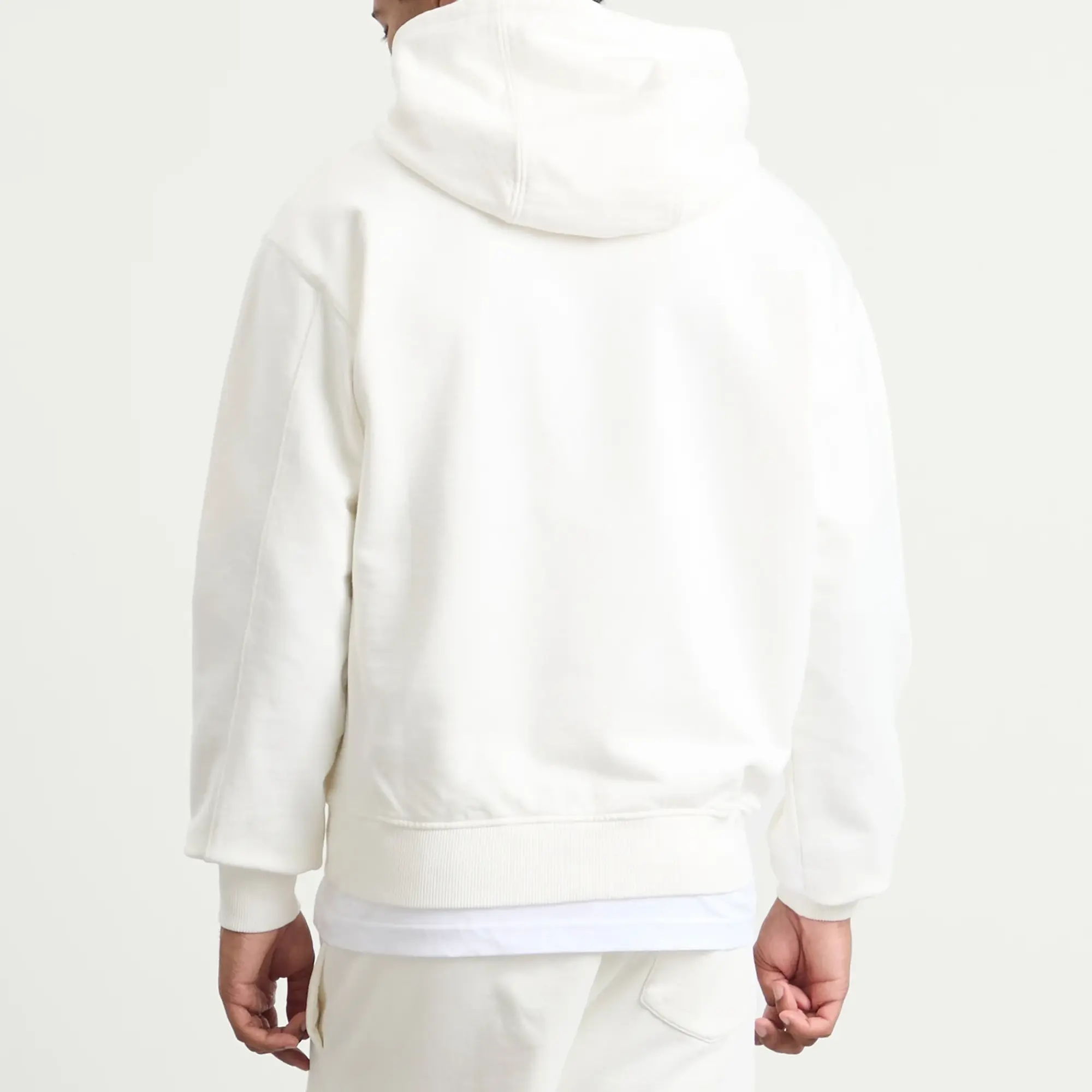 Casablanca Men's Casa Way Mountain Printed Hoodie White