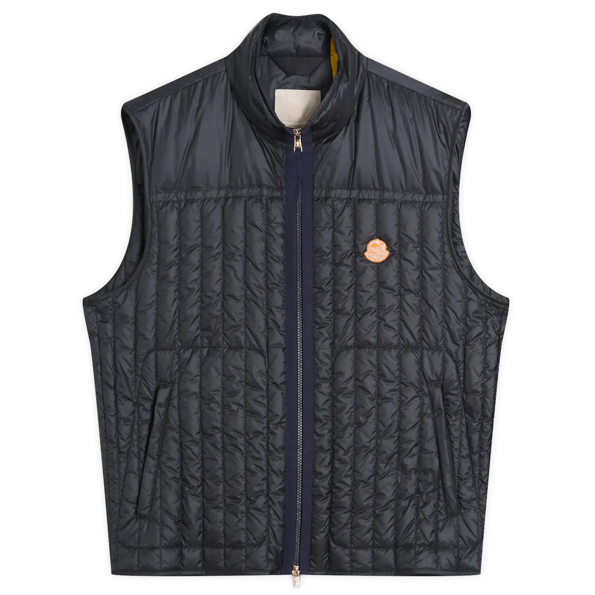 Gilga Farm by Donald Glover Tangerine Vest Navy