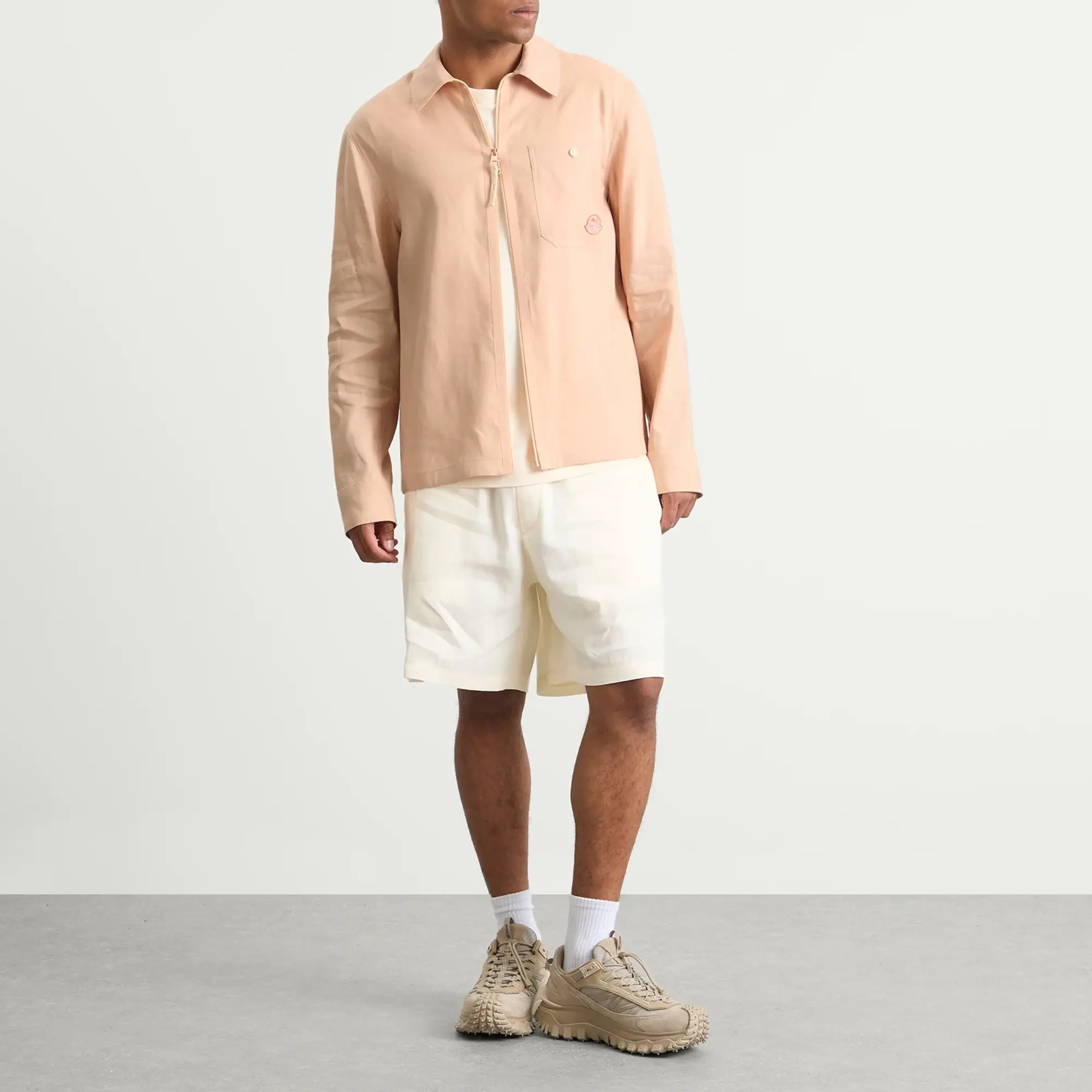 Gilga Farm by Donald Glover Linen Shirt Pink