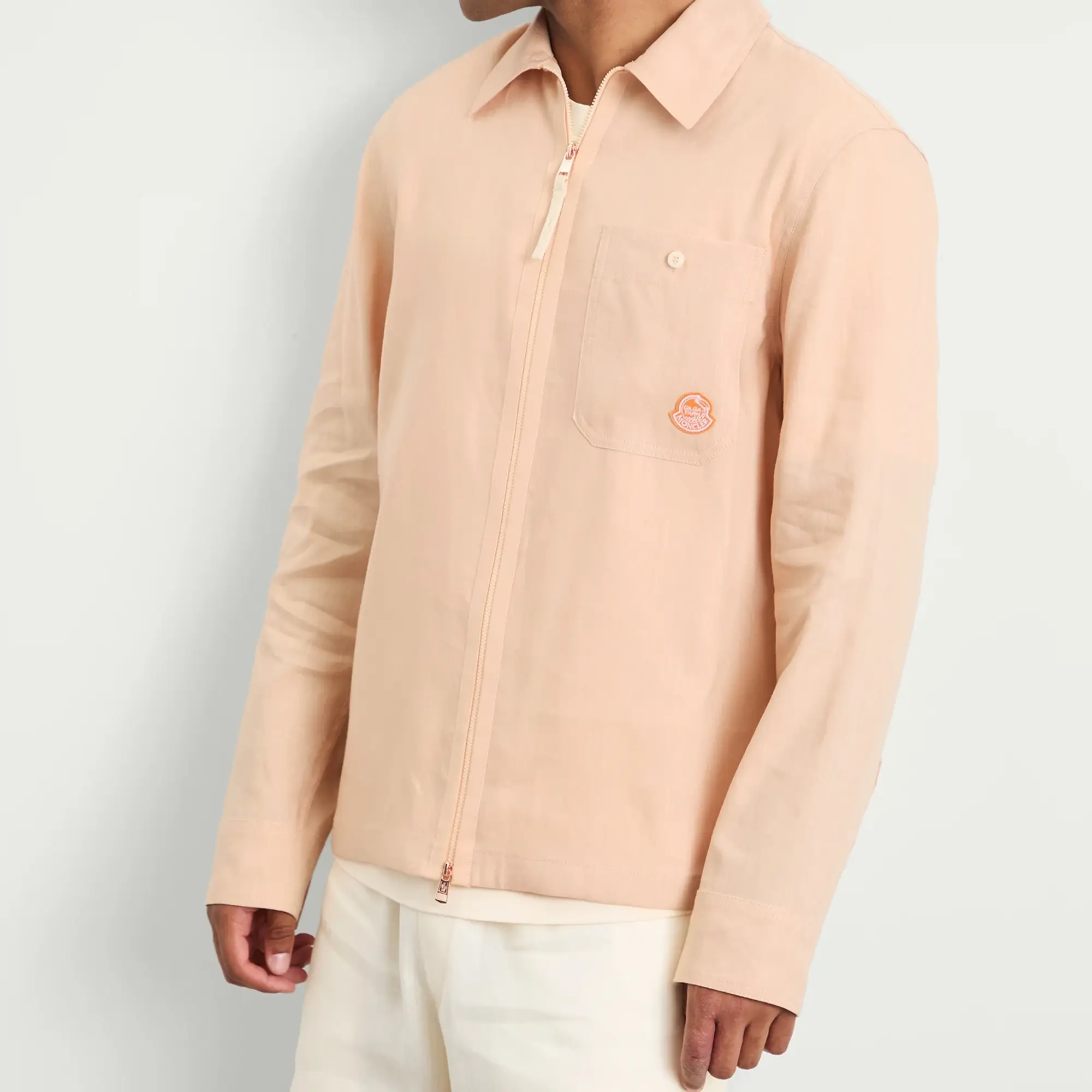 Gilga Farm by Donald Glover Linen Shirt Pink
