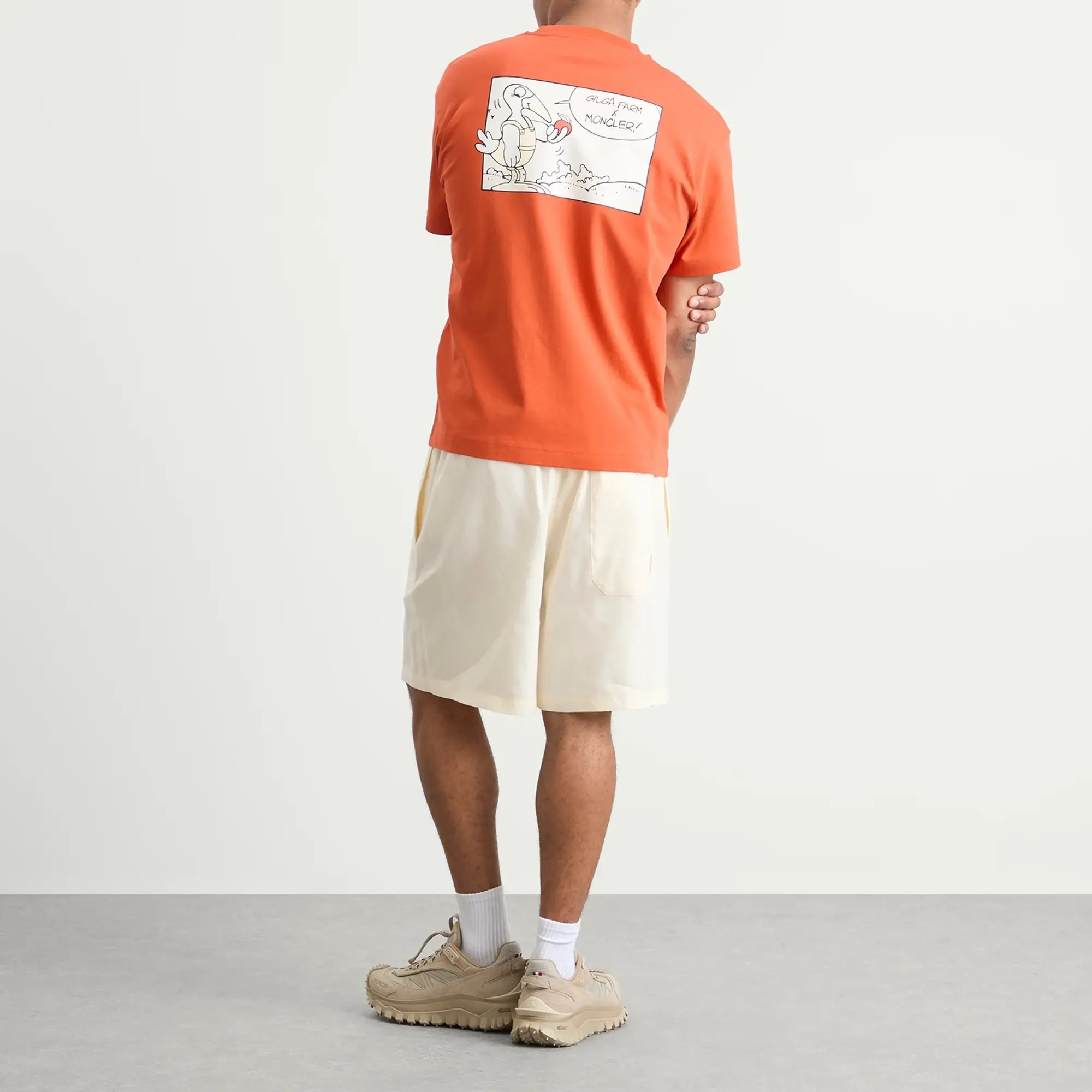 Gilga Farm by Donald Glover Linen Shorts Pink