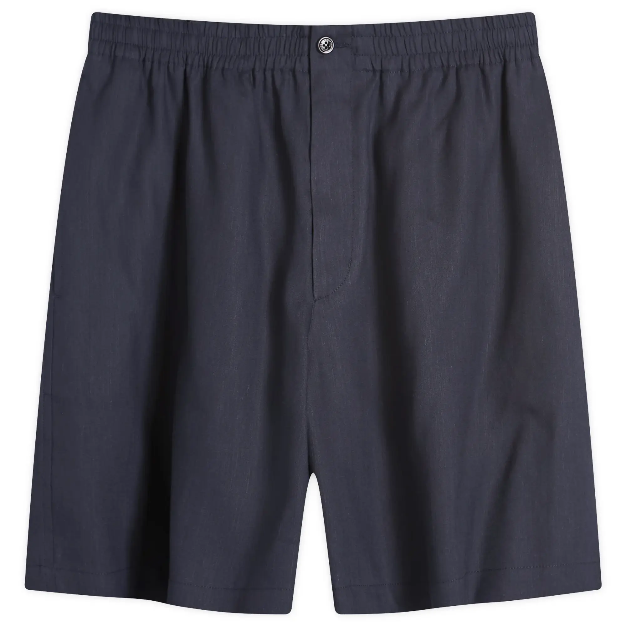 Gilga Farm by Donald Glover Linen Shorts Navy