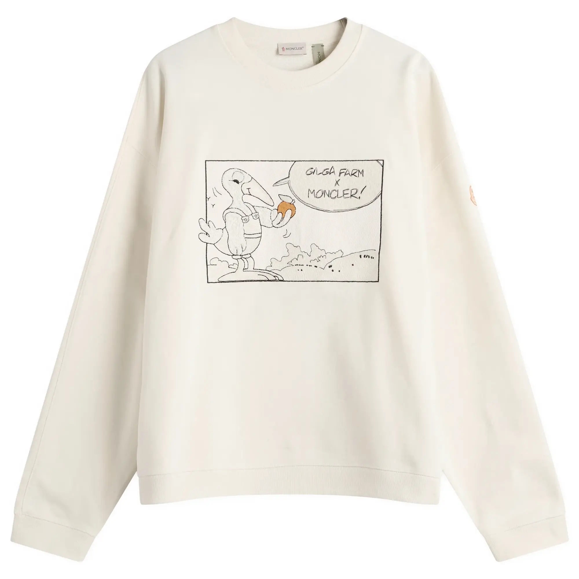 Gilga Farm by Donald Glover Fleece Sweatshirt White