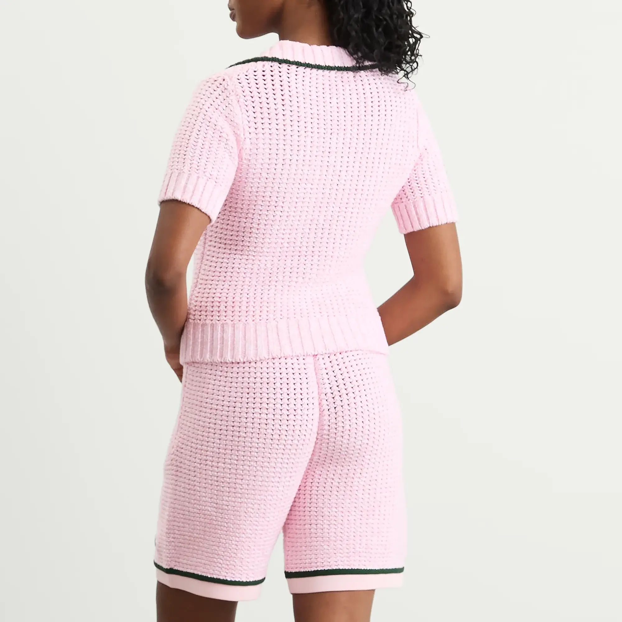 Casablanca Women's Mouline Polo Pink