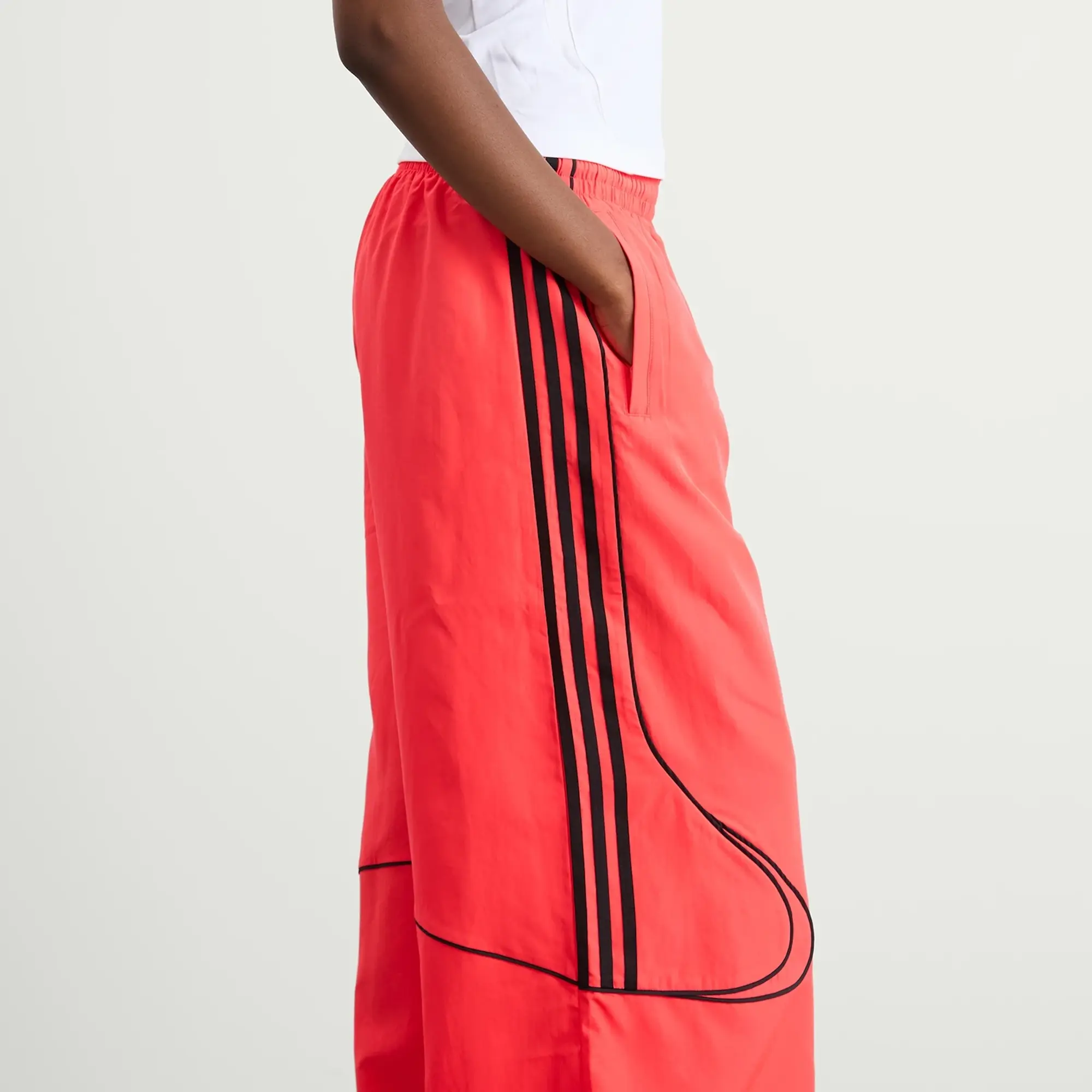 Adidas Women's Teamgeist Track Pant Lucid Red/Black