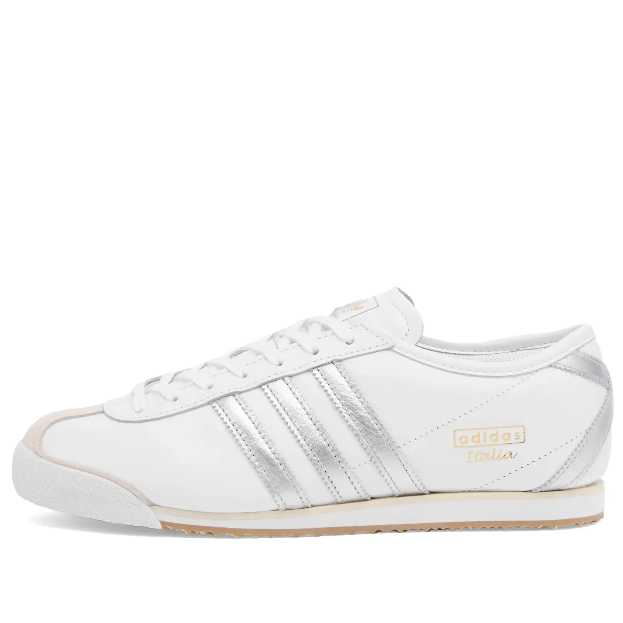 Adidas Women's Italia 70S Sneaker White/Silver Met./Cream White