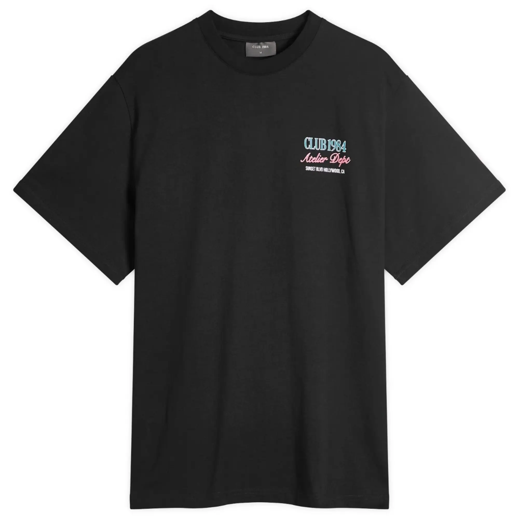 Club 1984 Men's Sunset BLVD T-Shirt Black