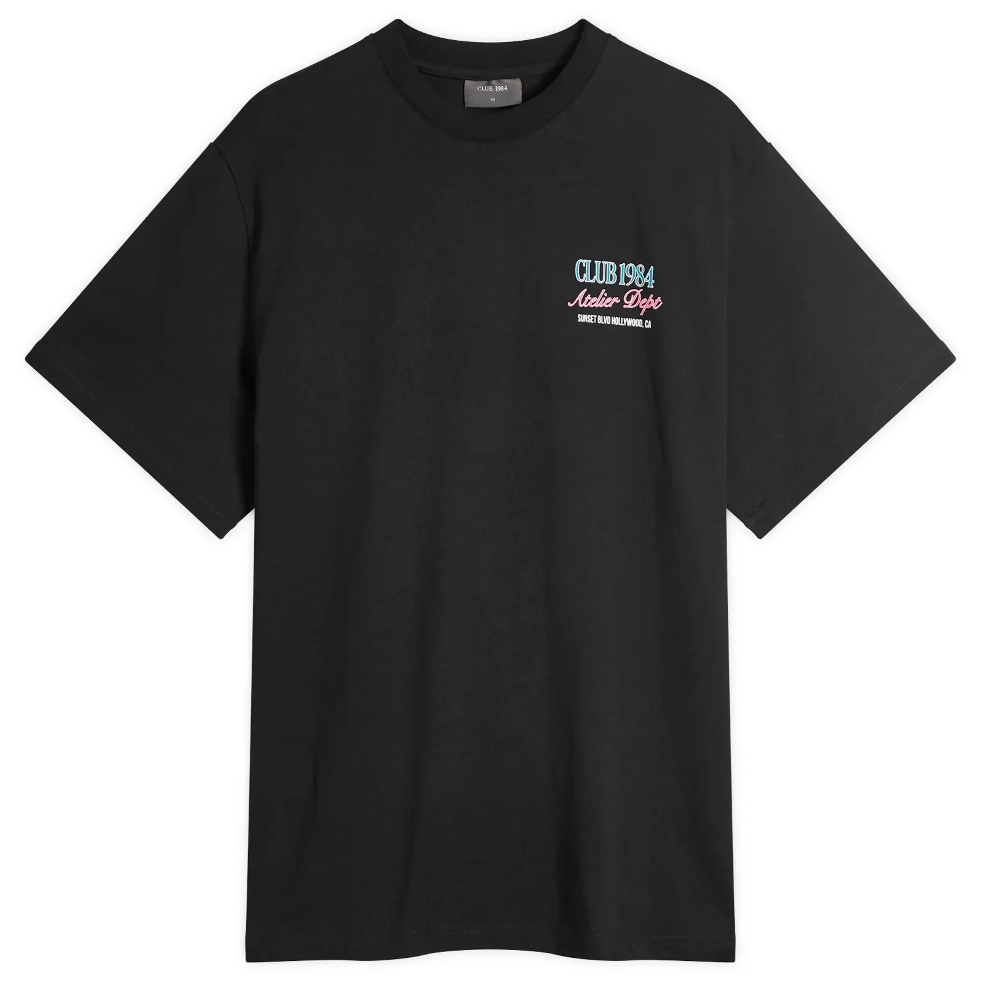 Club 1984 Men's Sunset BLVD T-Shirt Black
