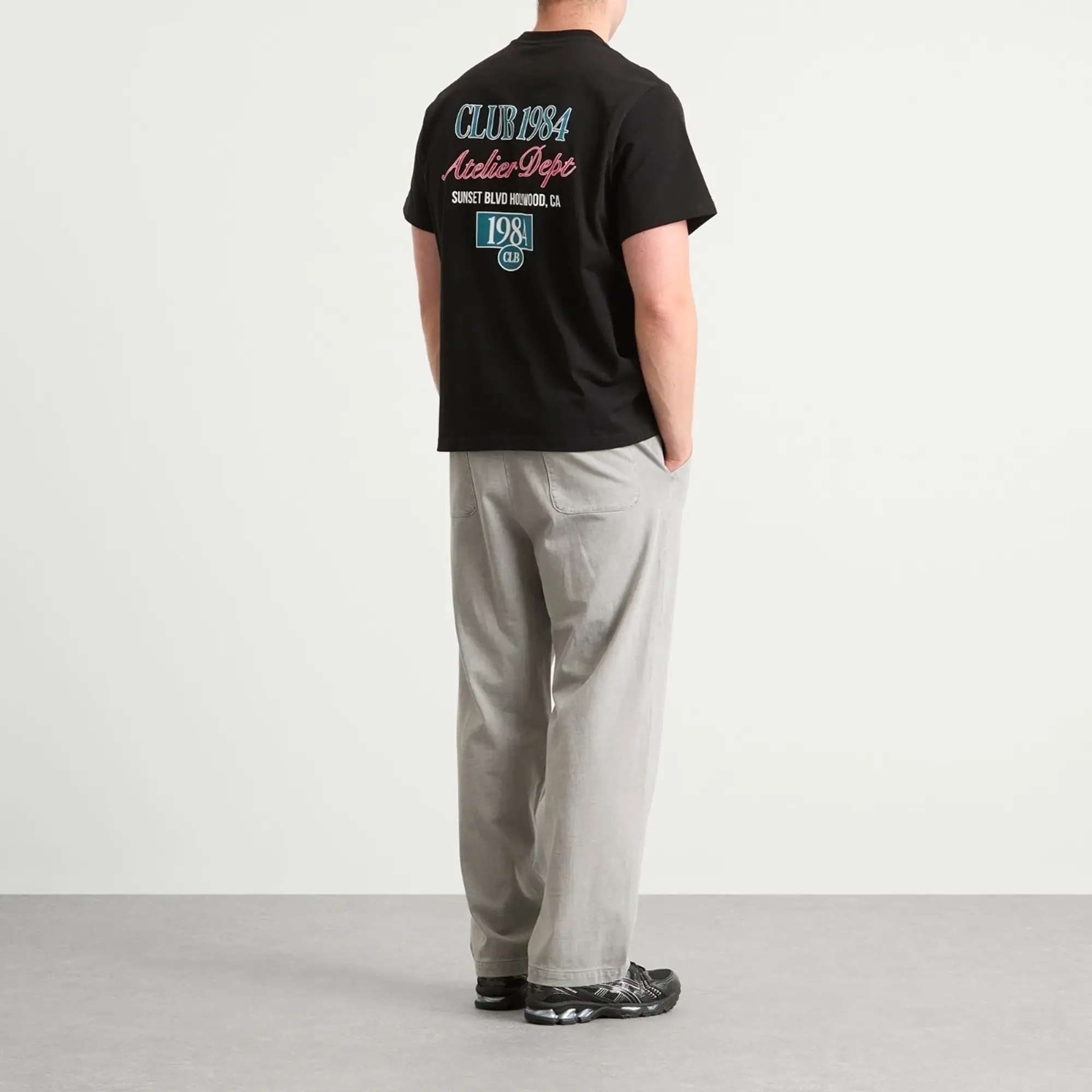 Club 1984 Men's Sunset BLVD T-Shirt Black
