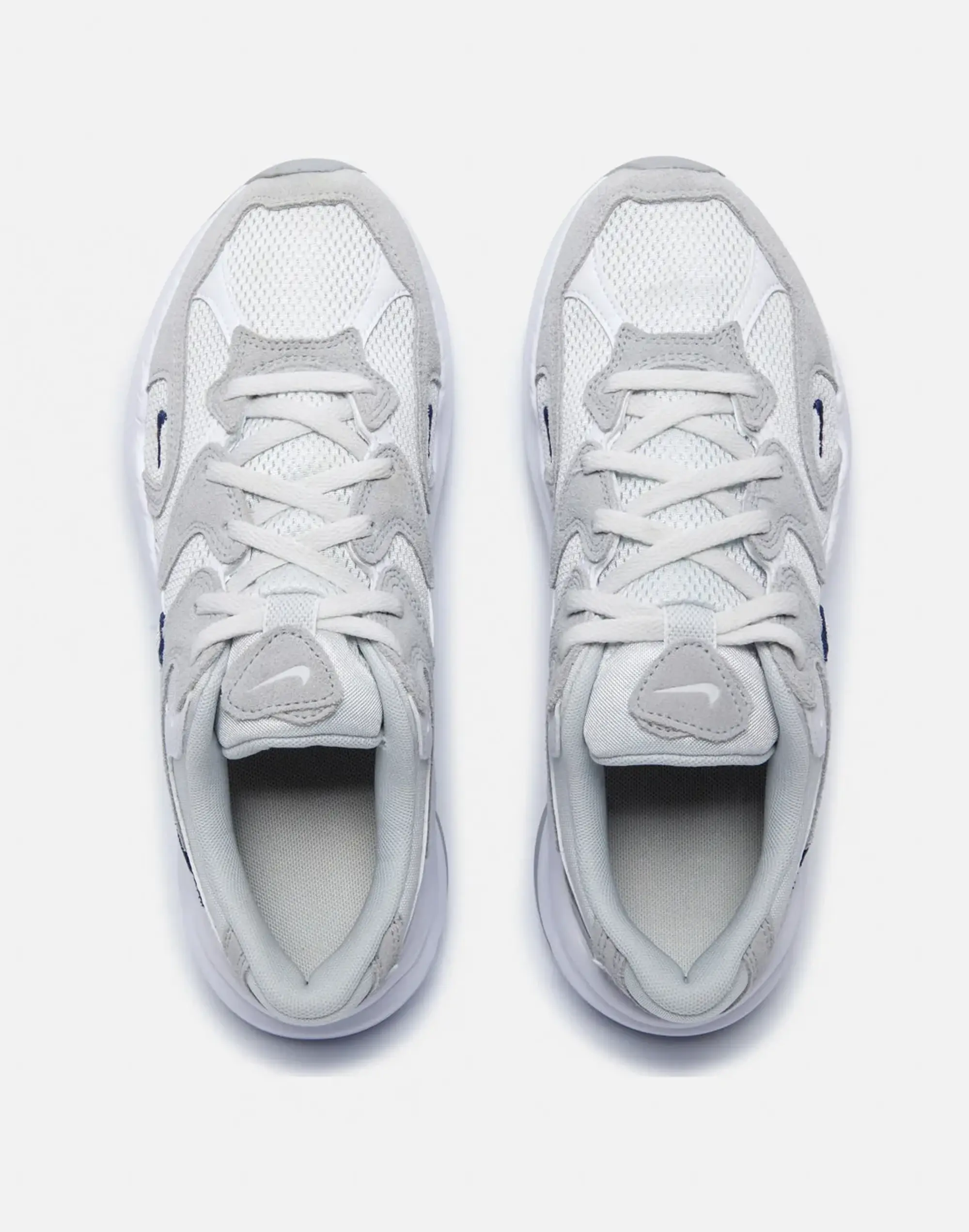 Women's Nike Al8 Trainers in Grey/Navy Blue 