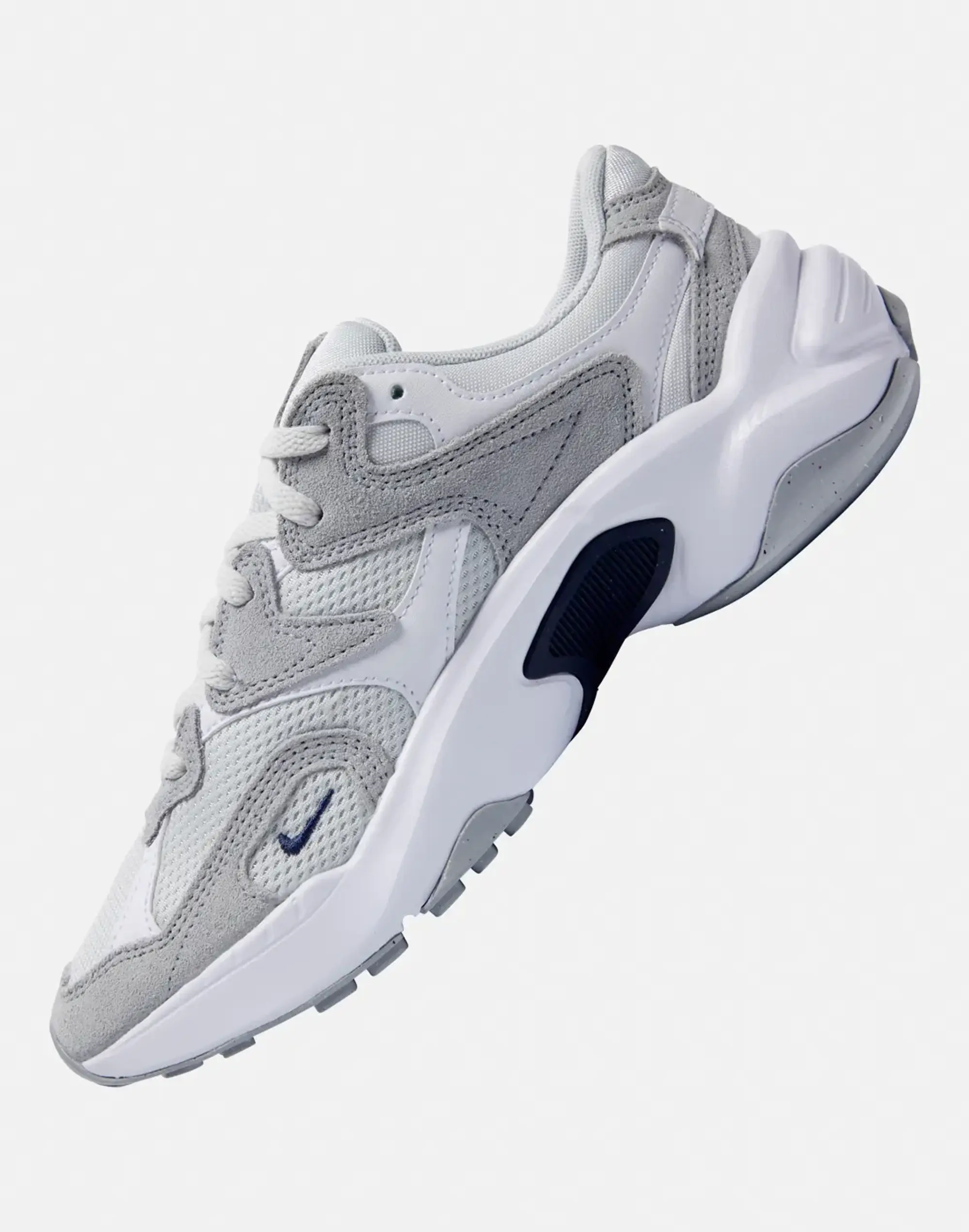 Women's Nike Al8 Trainers in Grey/Navy Blue 