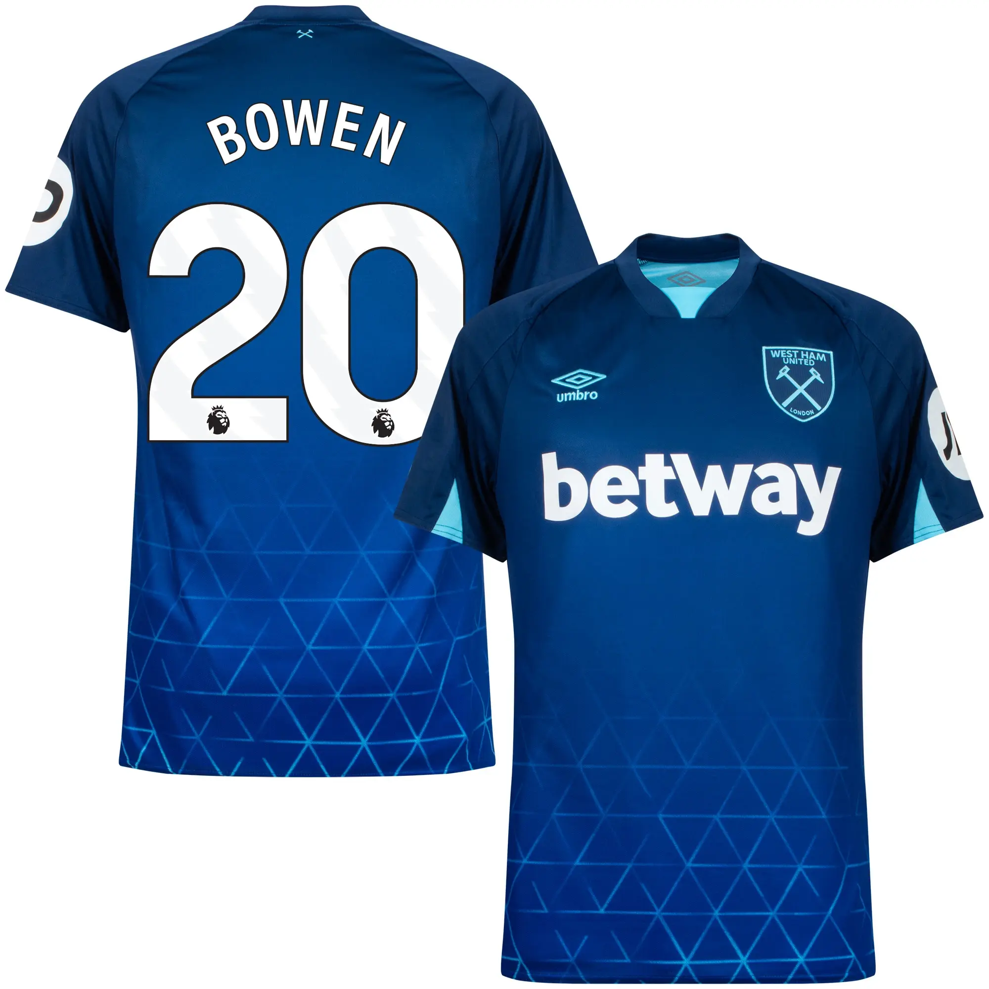 Umbro West Ham 3rd Shirt incl. British Legion Poppy 2023-2024