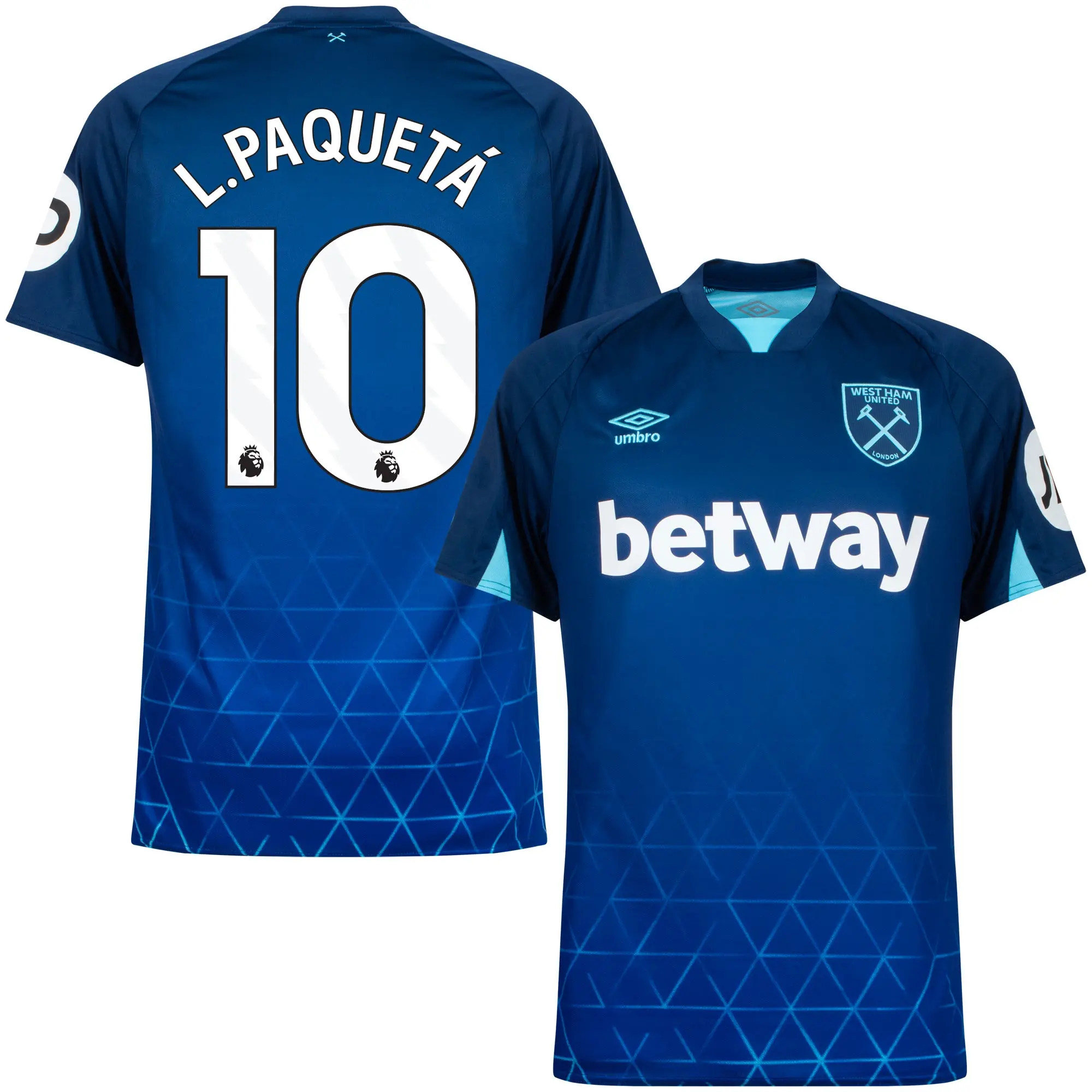 Umbro West Ham 3rd Shirt incl. British Legion Poppy 2023-2024