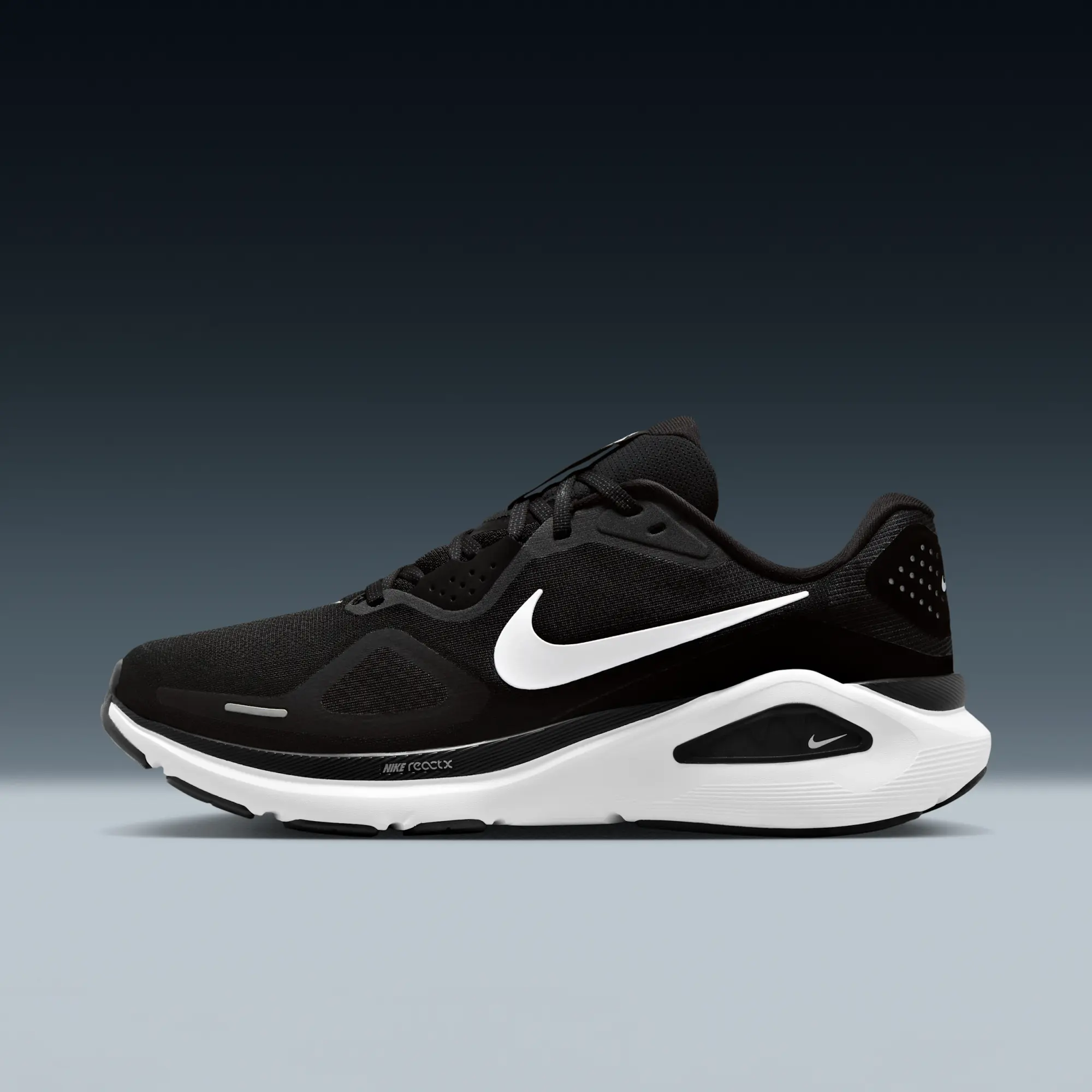 Nike Structure 26 Stability Running Shoe Men - Black, White