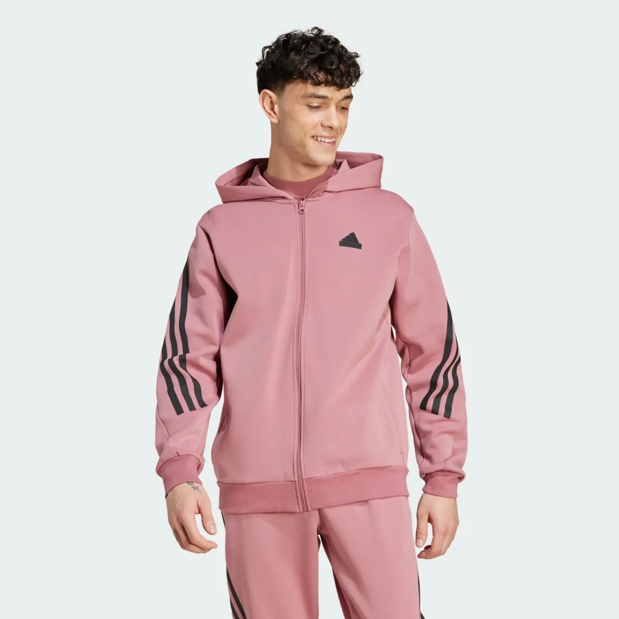 adidas Future Icons 3-Stripes Full Zip Hoodie