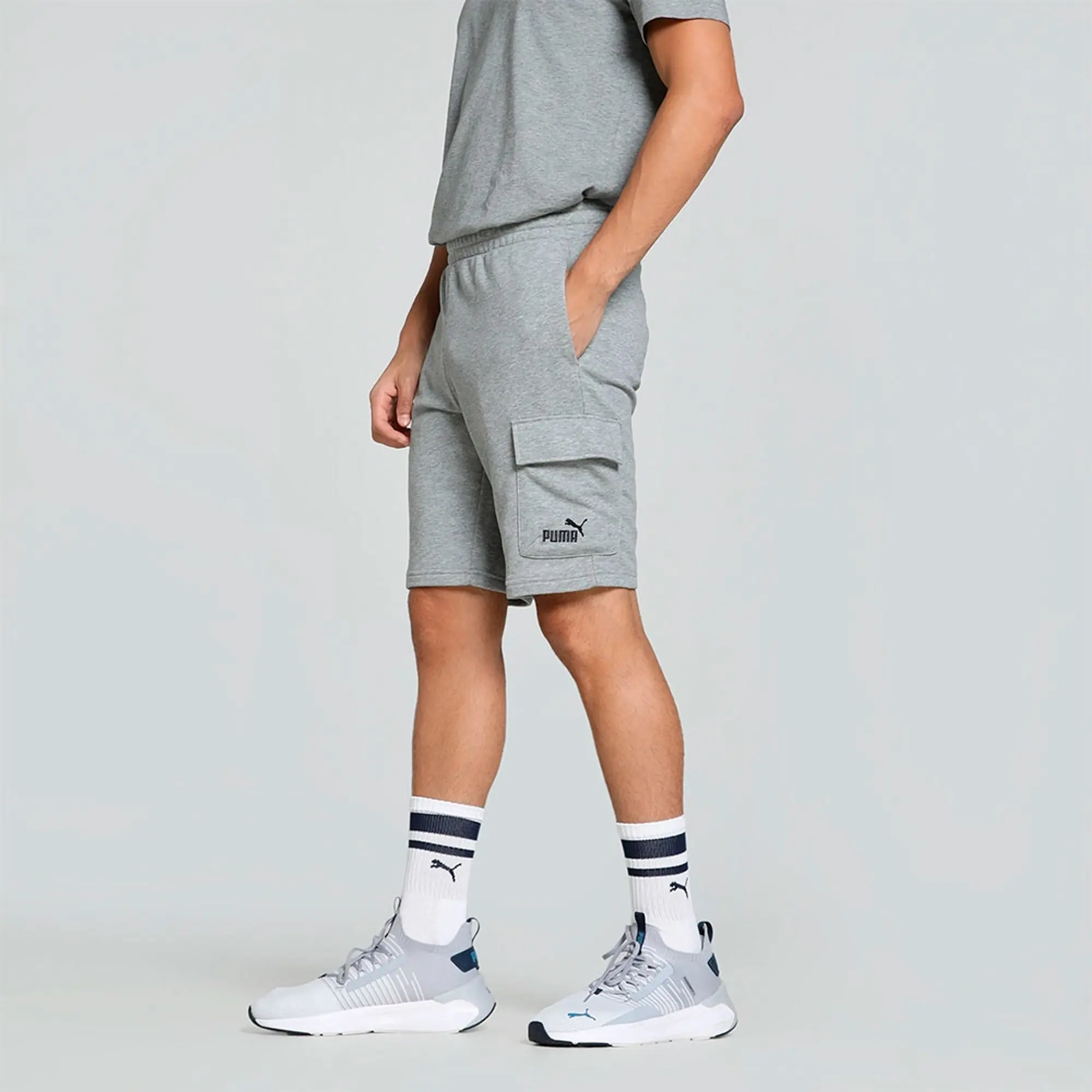 Puma Select Ess Small No. 1 Logo Cargo 10´´ Sweat Shorts