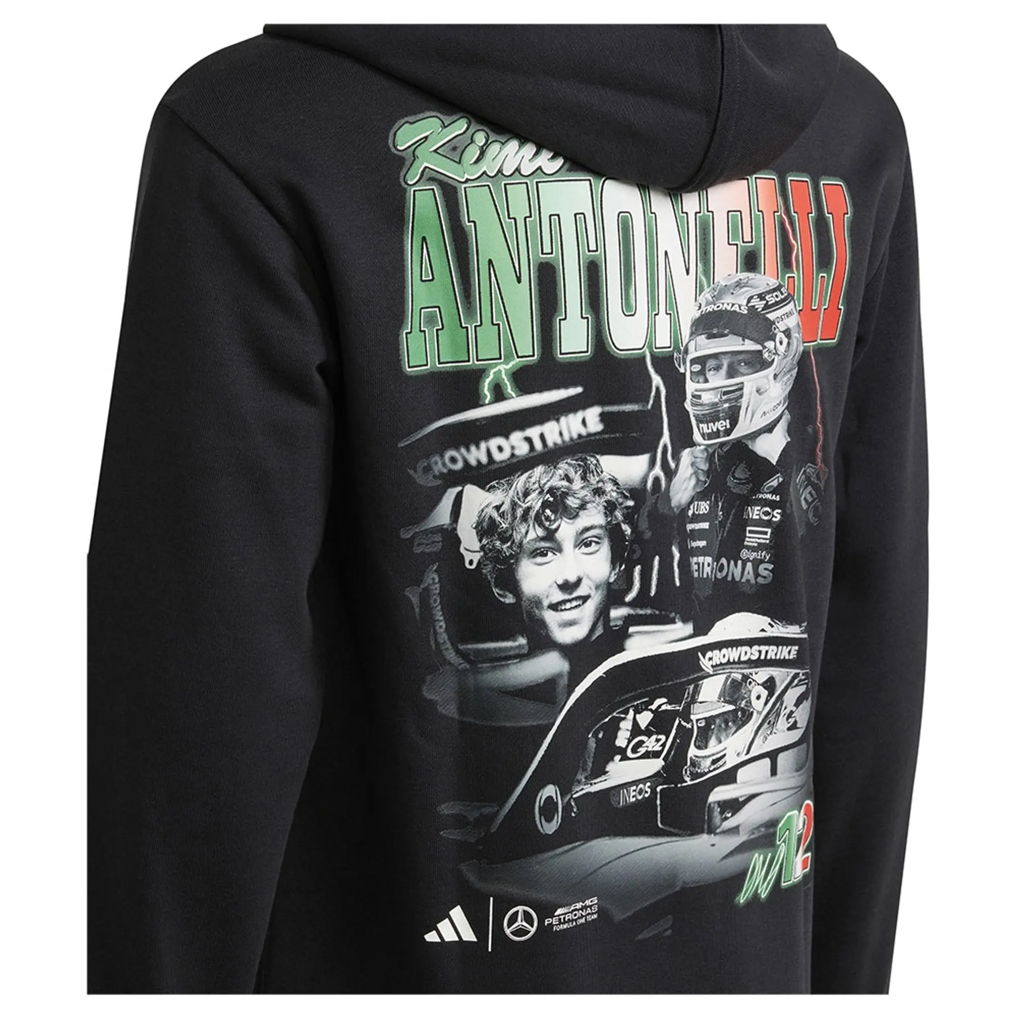 Adidas Mercedes-amg Petronas Formula One Team Kimi Antonelli Hoodie