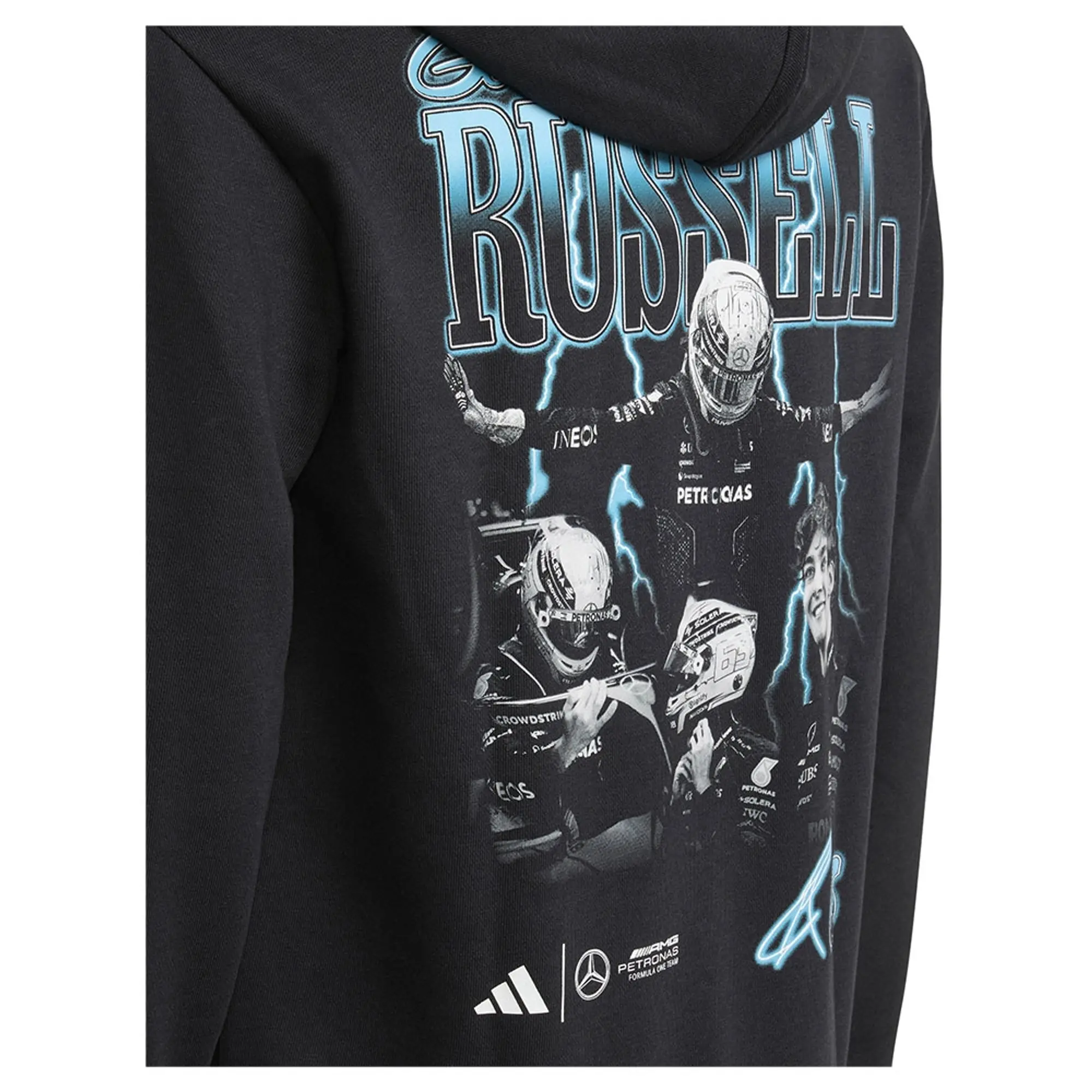 Adidas Mercedes-amg Petronas Formula One Team George Russell Graphic Hoodie