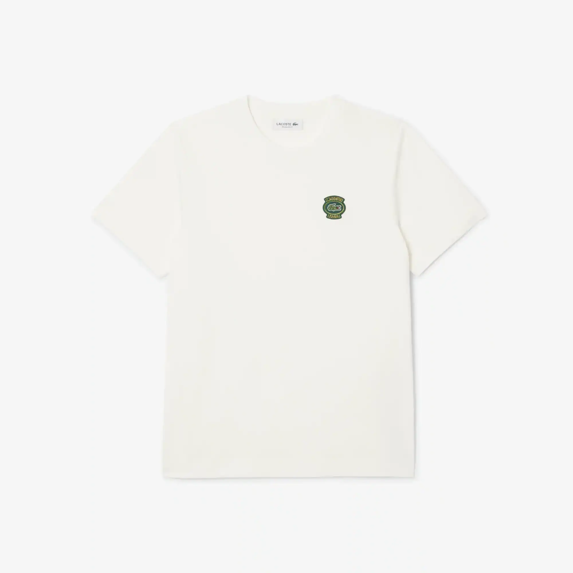 Lacoste Cotton Badge T-shirt - White