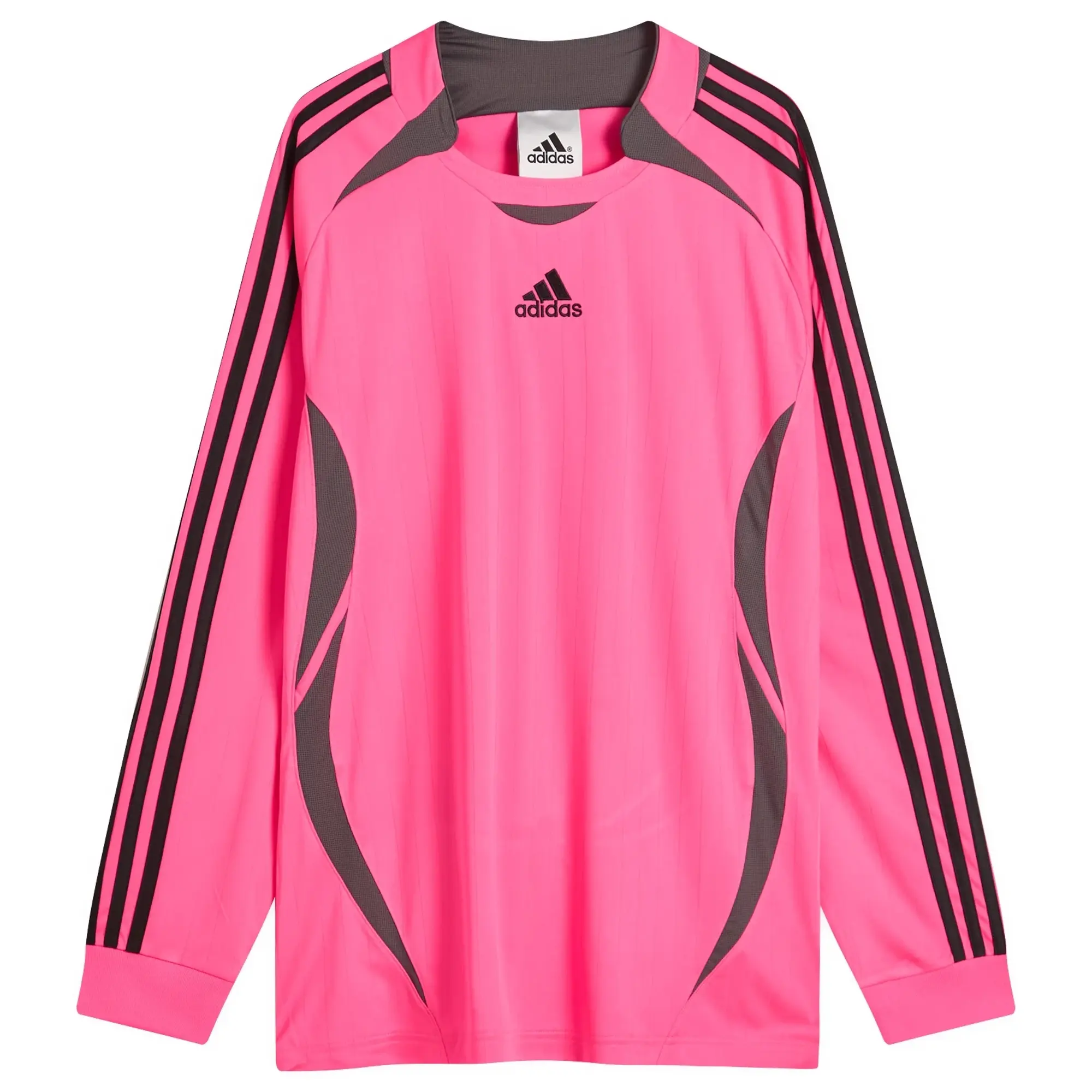 Adidas Men's Teamgeist Long Sleeve Lucid Pink/Black