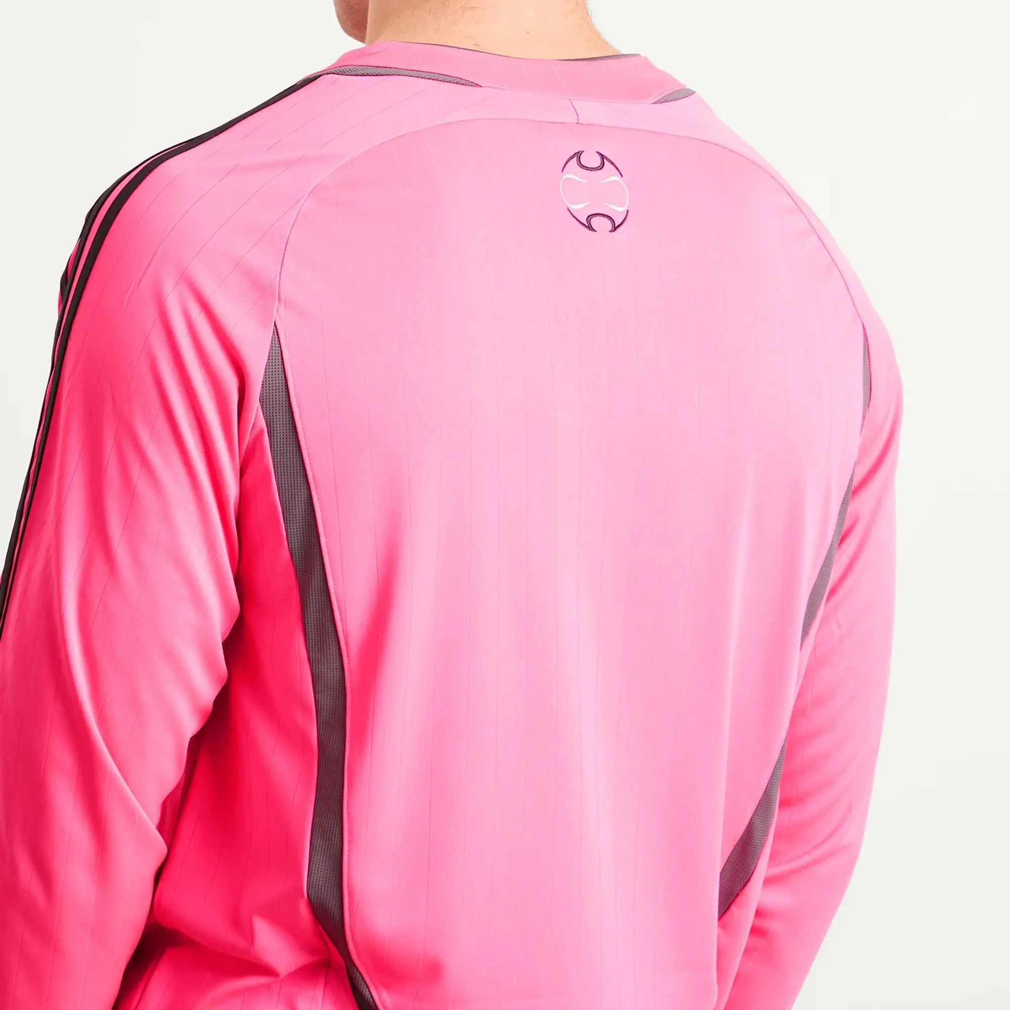Adidas Men's Teamgeist Long Sleeve Lucid Pink/Black