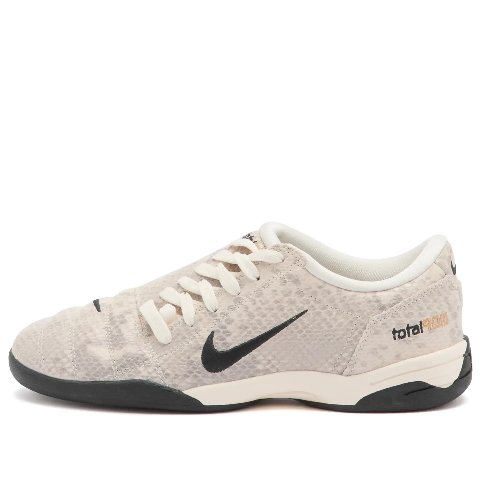 Nike Women's T90 Se Sneaker Ivory/Black/Gold