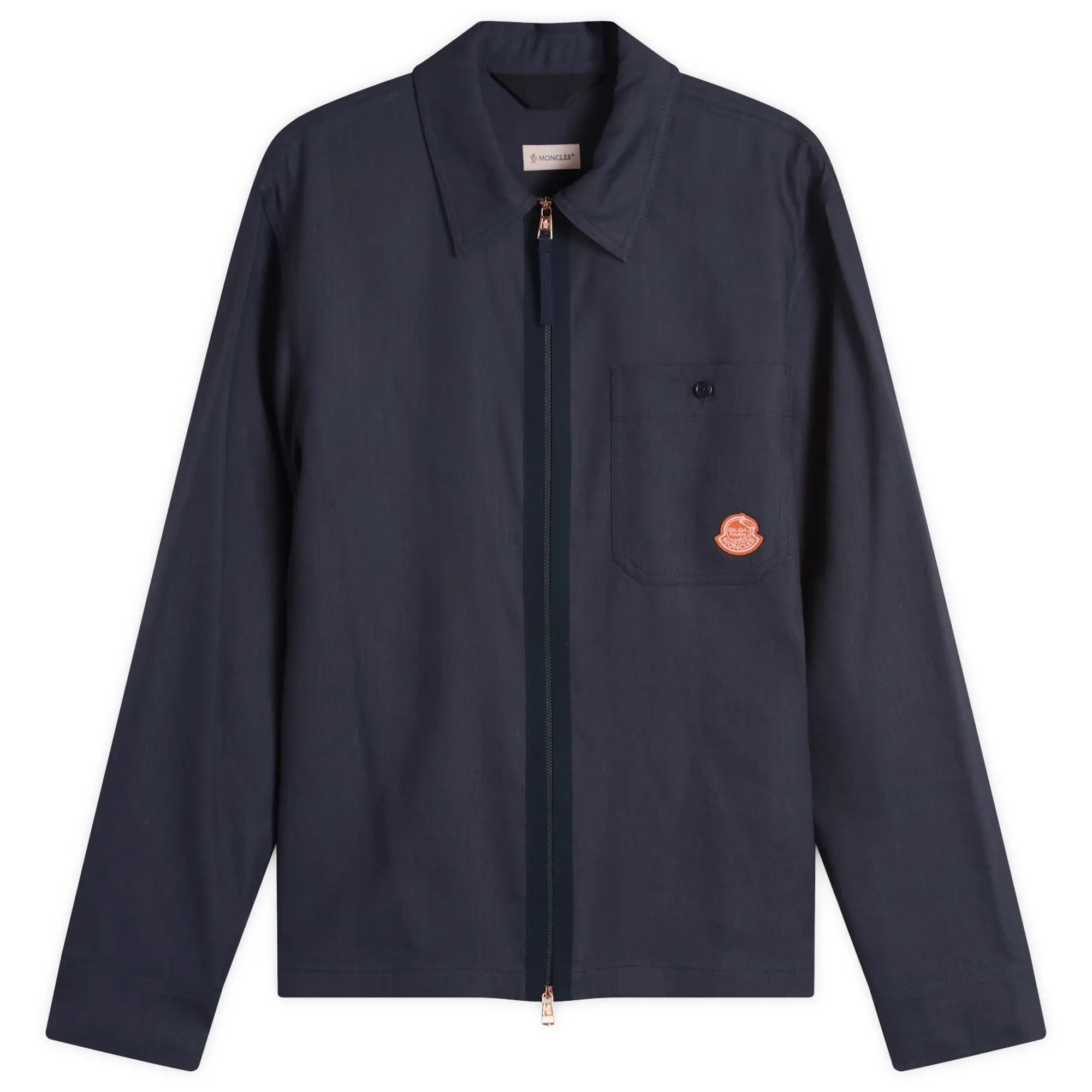 Gilga Farm by Donald Glover Linen Shirt Navy