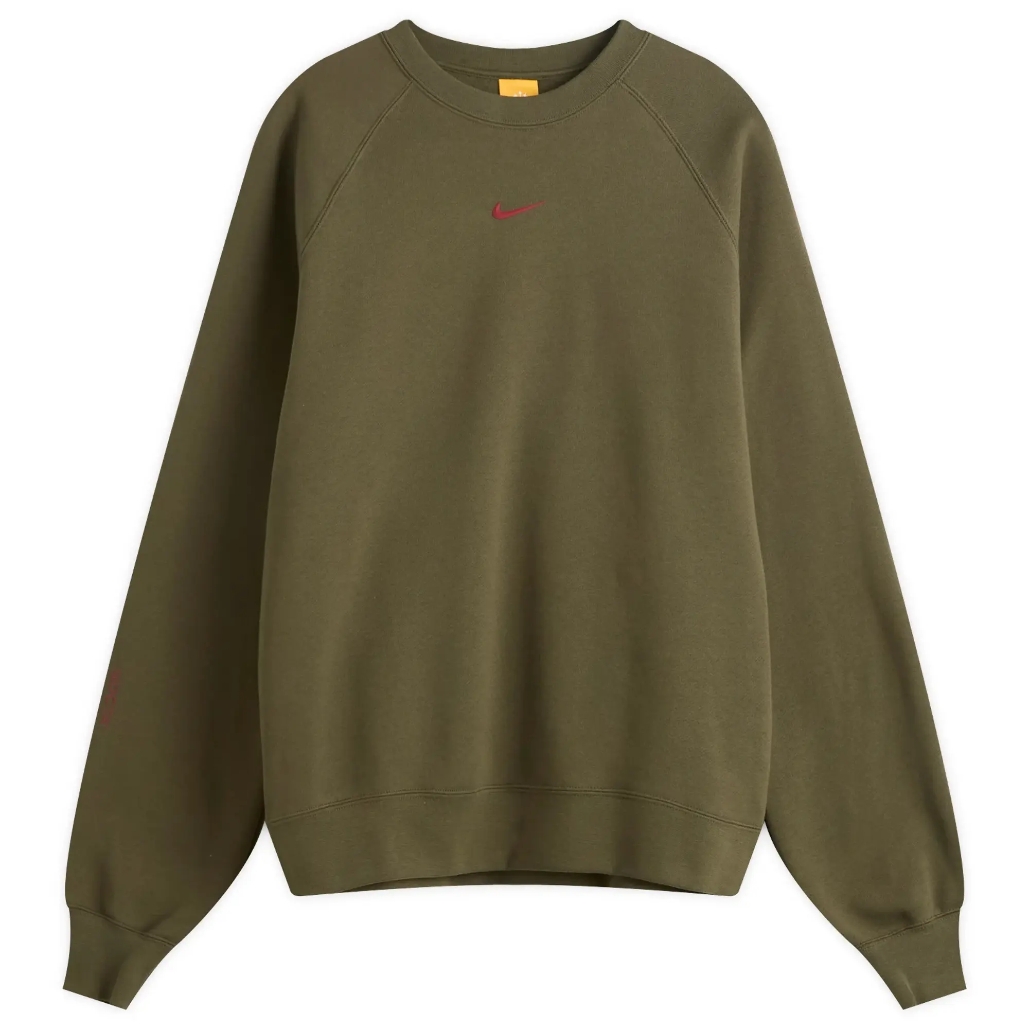 Nike Men's x Nocta Crew Fleece Khaki/Red