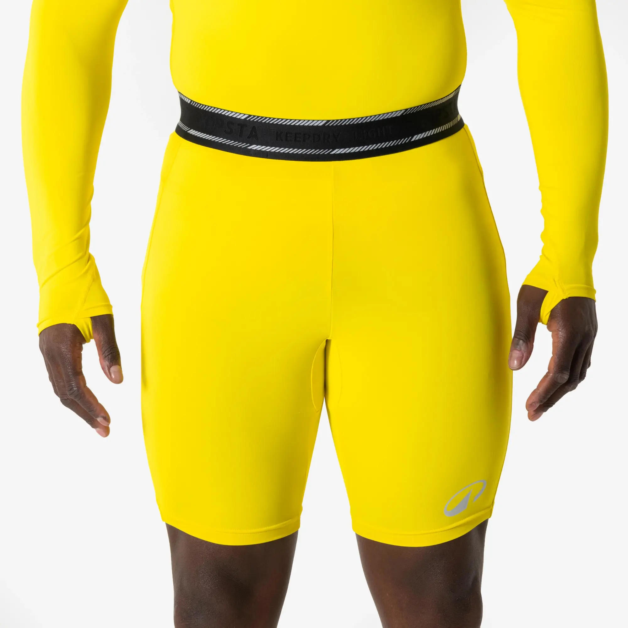Adult Football Base Layer Undershorts Keepdry Light - Black