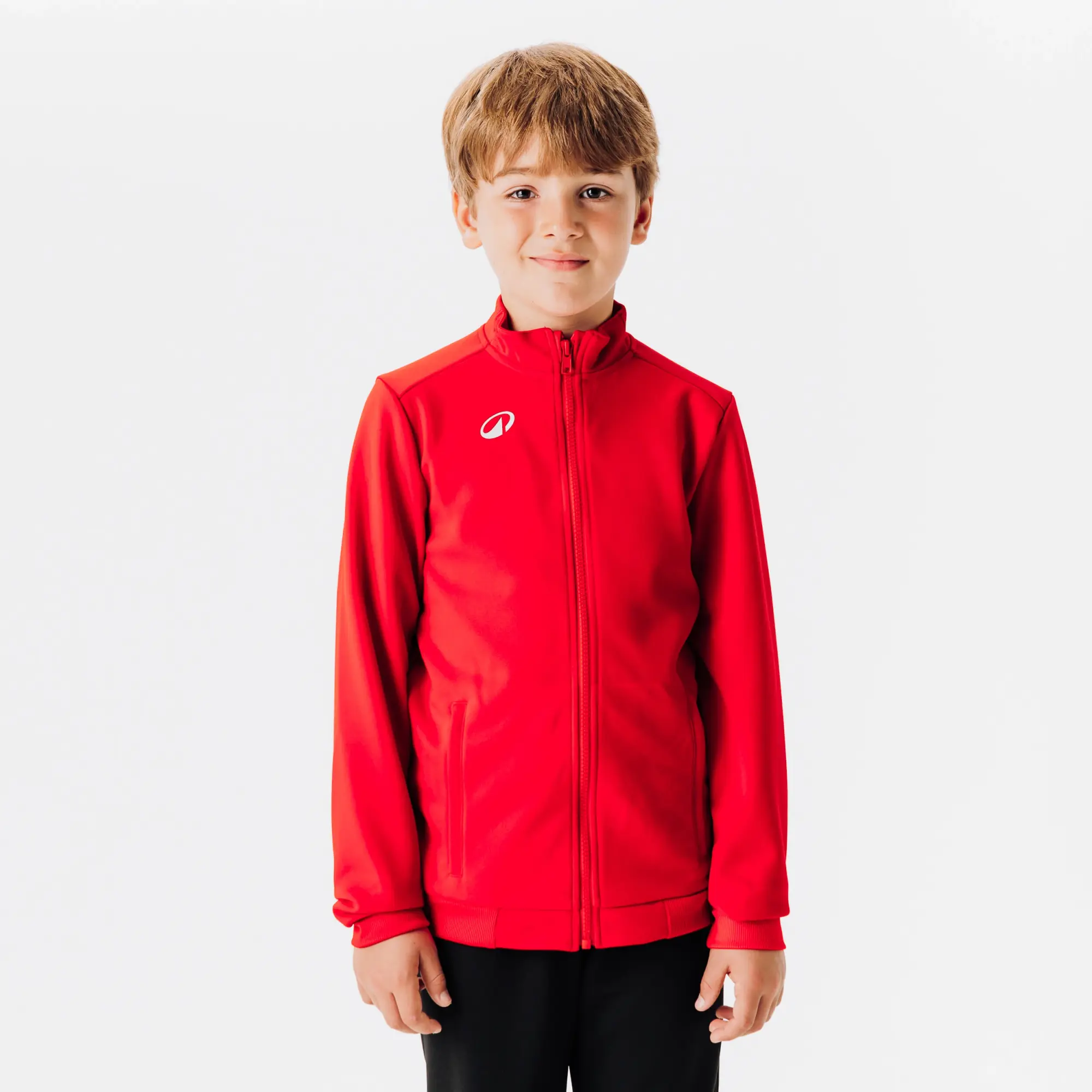 Kids' Zip-Up Jacket Essential Club - Green