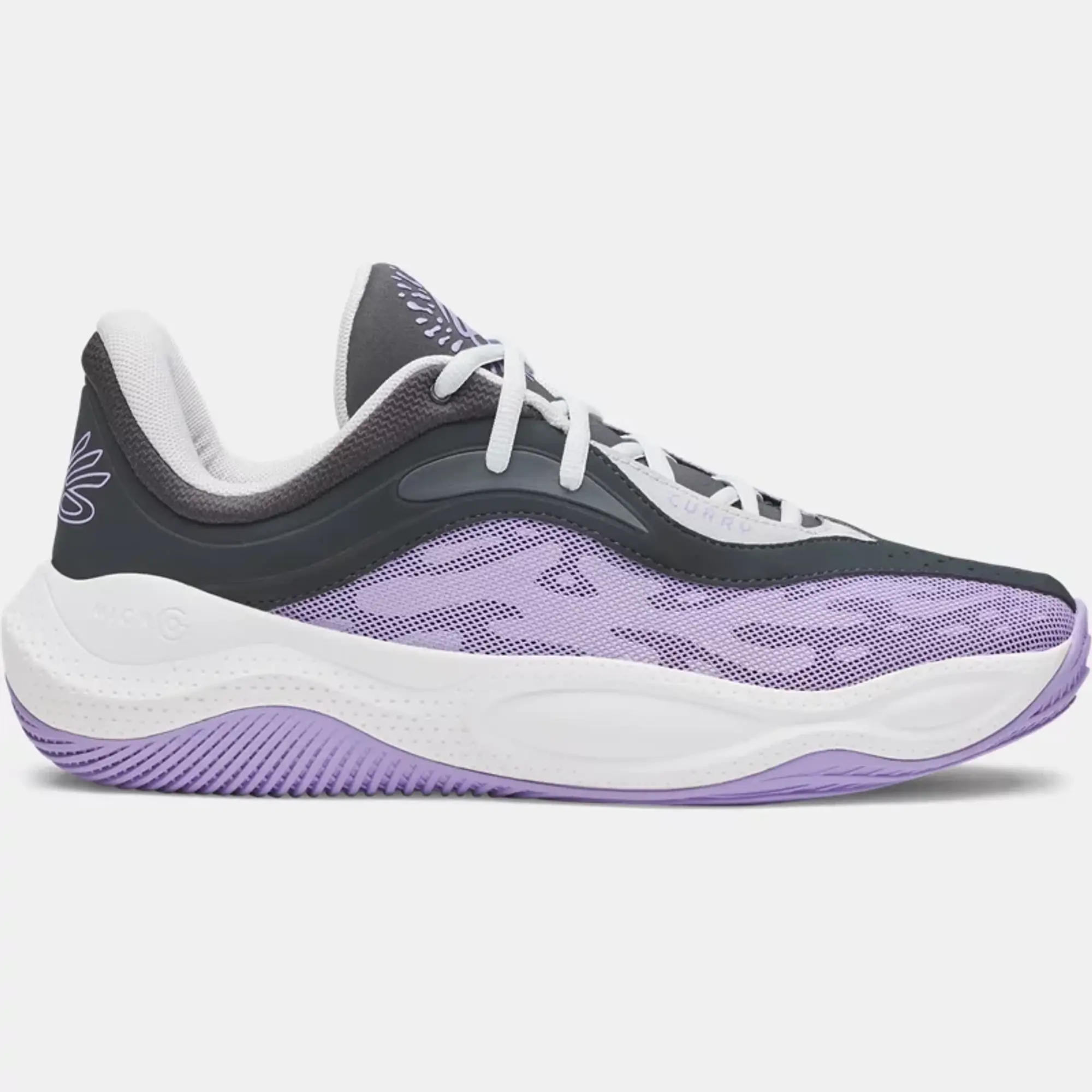 Curry Splash 25 Unisex Basketball Shoes Anthracite / Halo Gray / Transparent 9