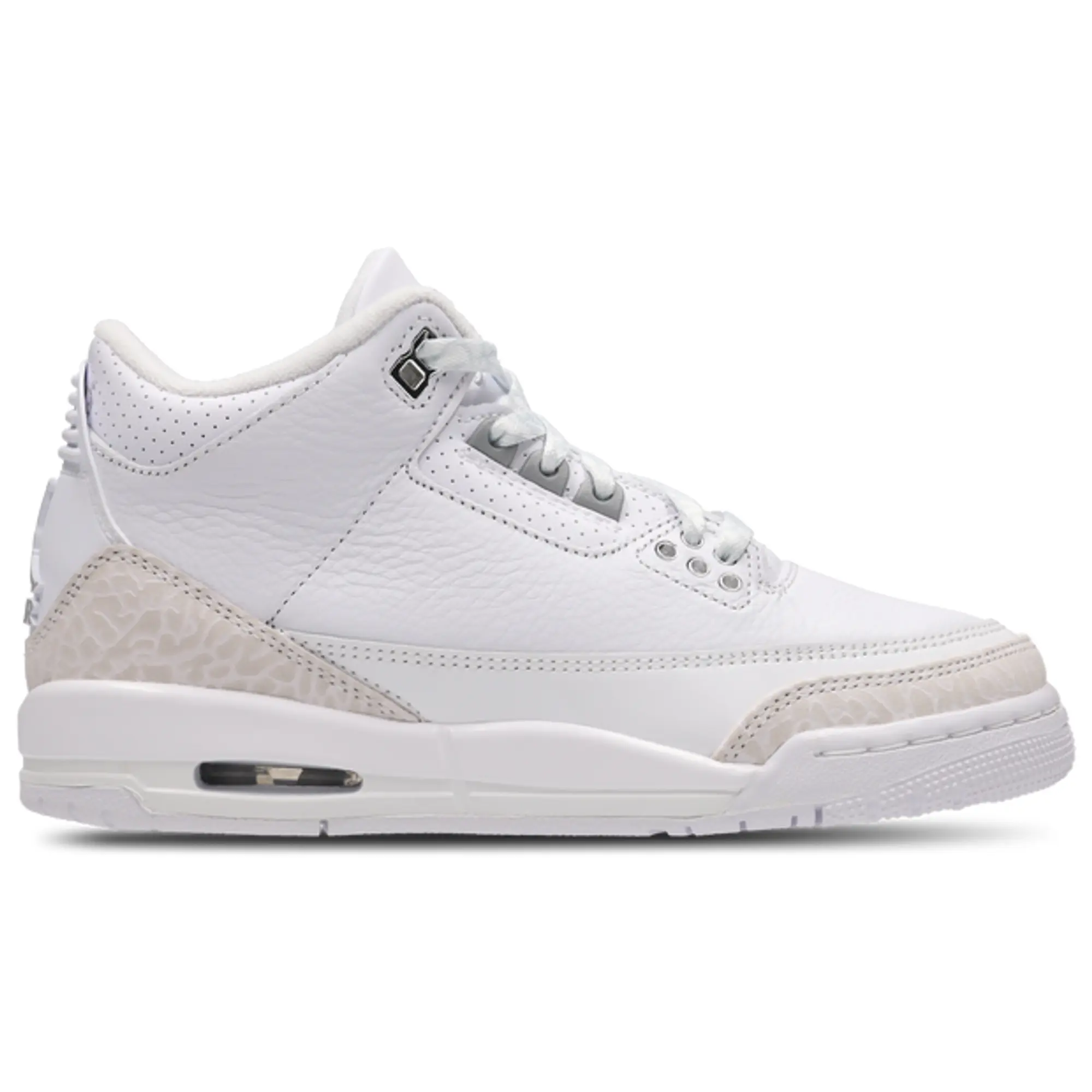 Jordan Aj3 Retro Unisex Shoes - White