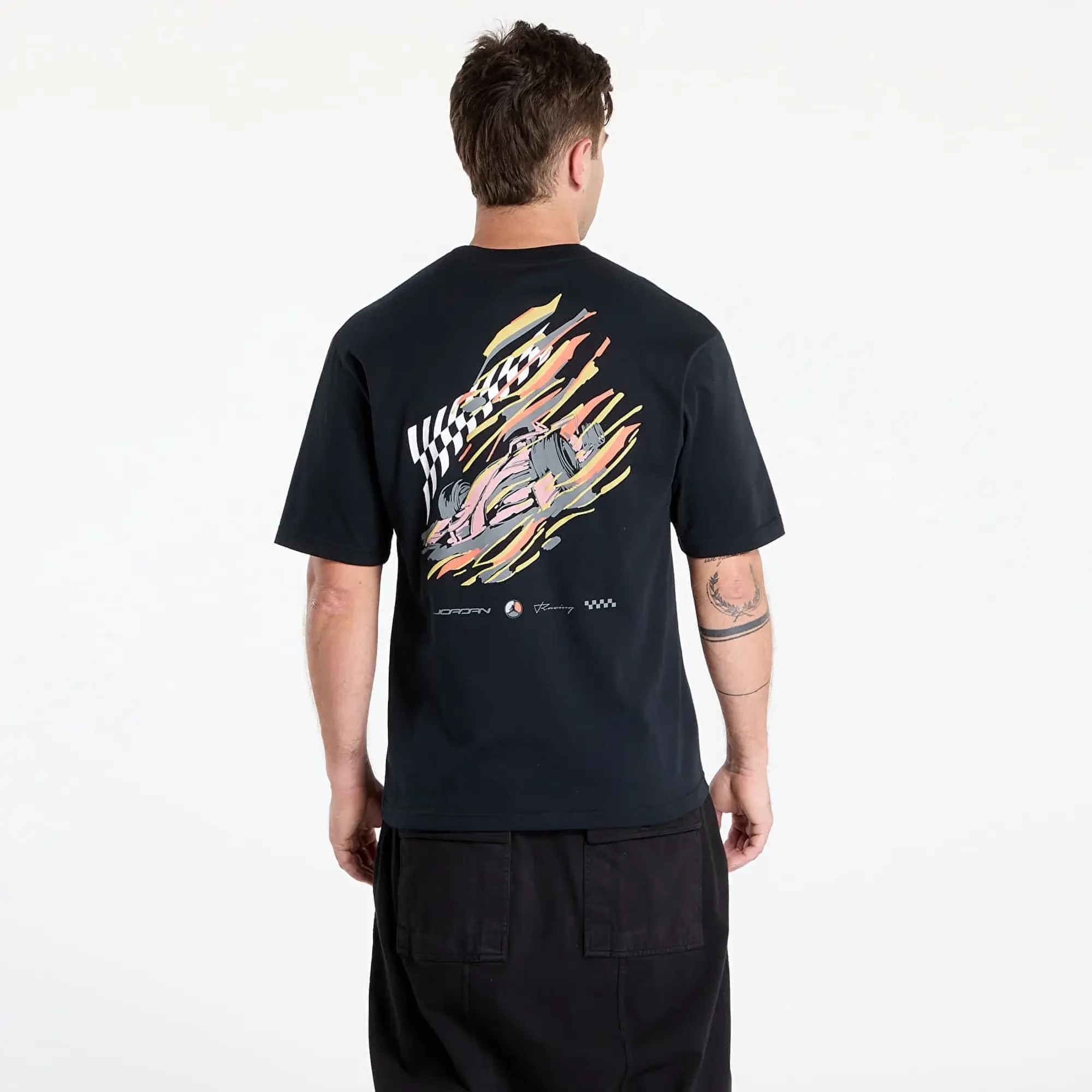 T-Shirt Jordan Men's T-Shirt Black/ White Xl