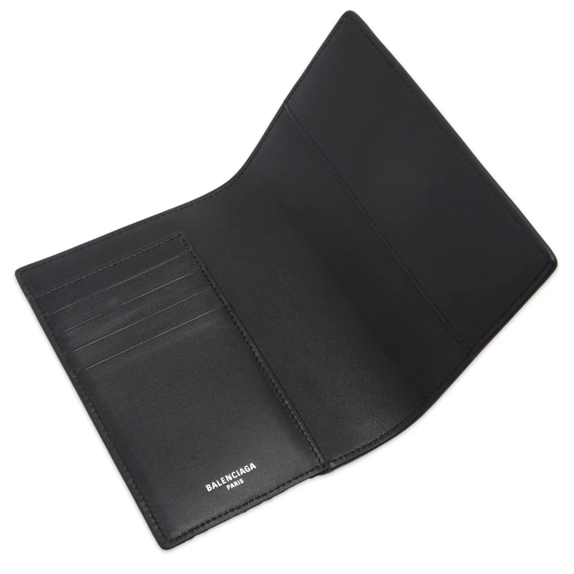 Balenciaga Men's Passport Holder Black