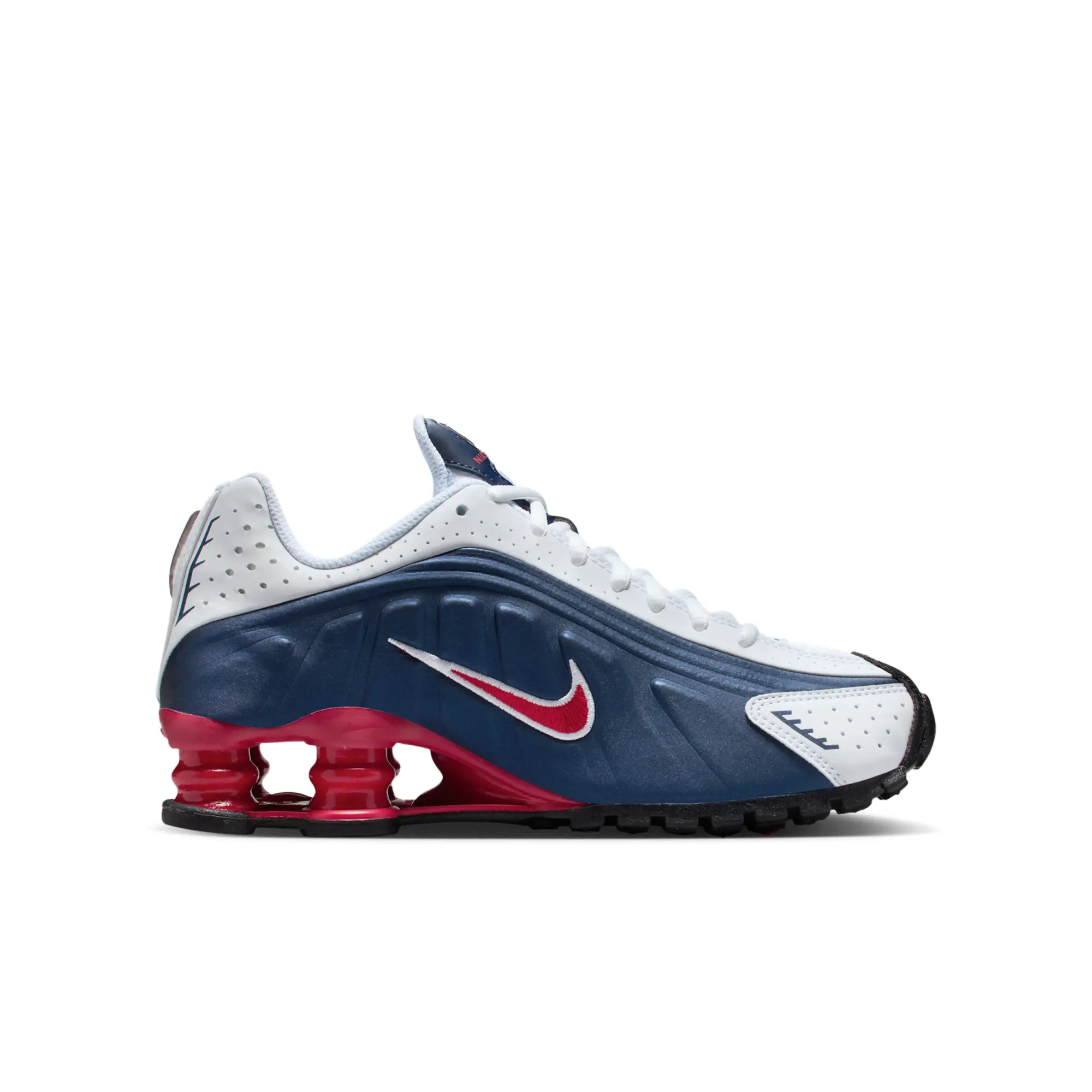 Nike Shox R4 Older Kids' Shoes - Blue