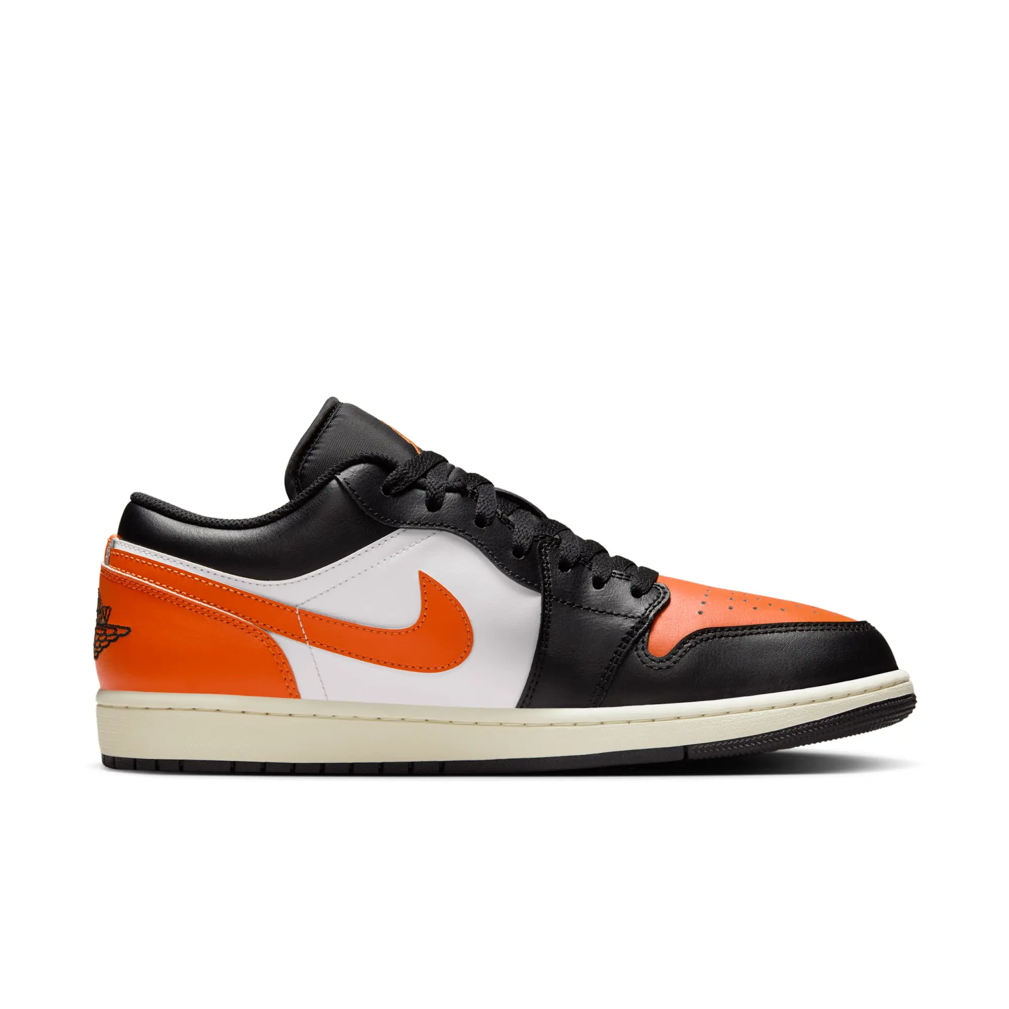 Nike Air Jordan 1 Low Men's Shoes - Black