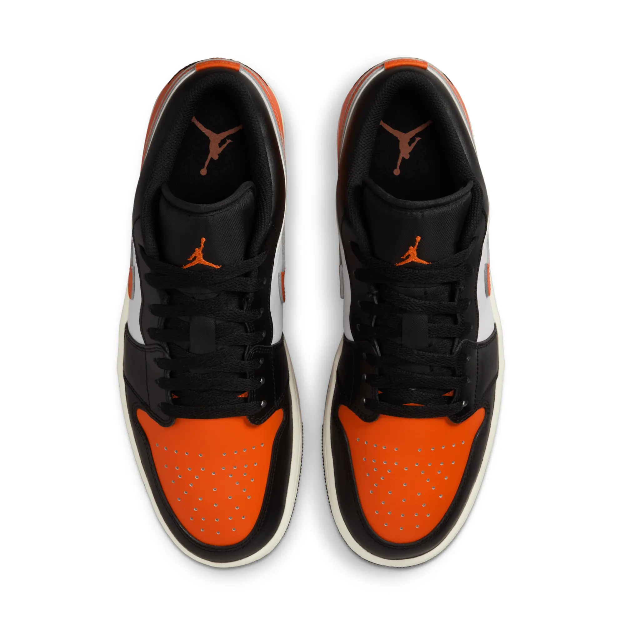 Nike Air Jordan 1 Low Men's Shoes - Black