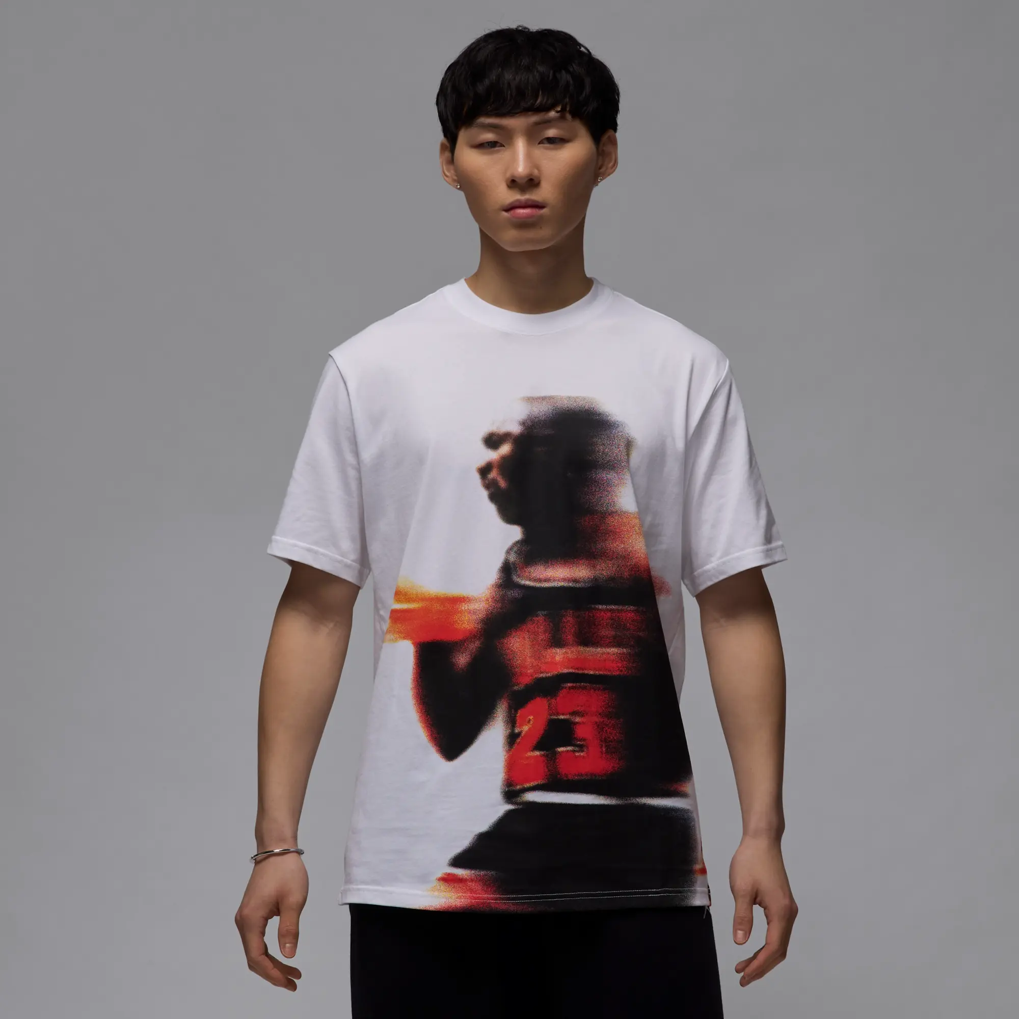 Nike Jordan Sport Men's Dri-FIT Graphic T-Shirt - White - Cotton